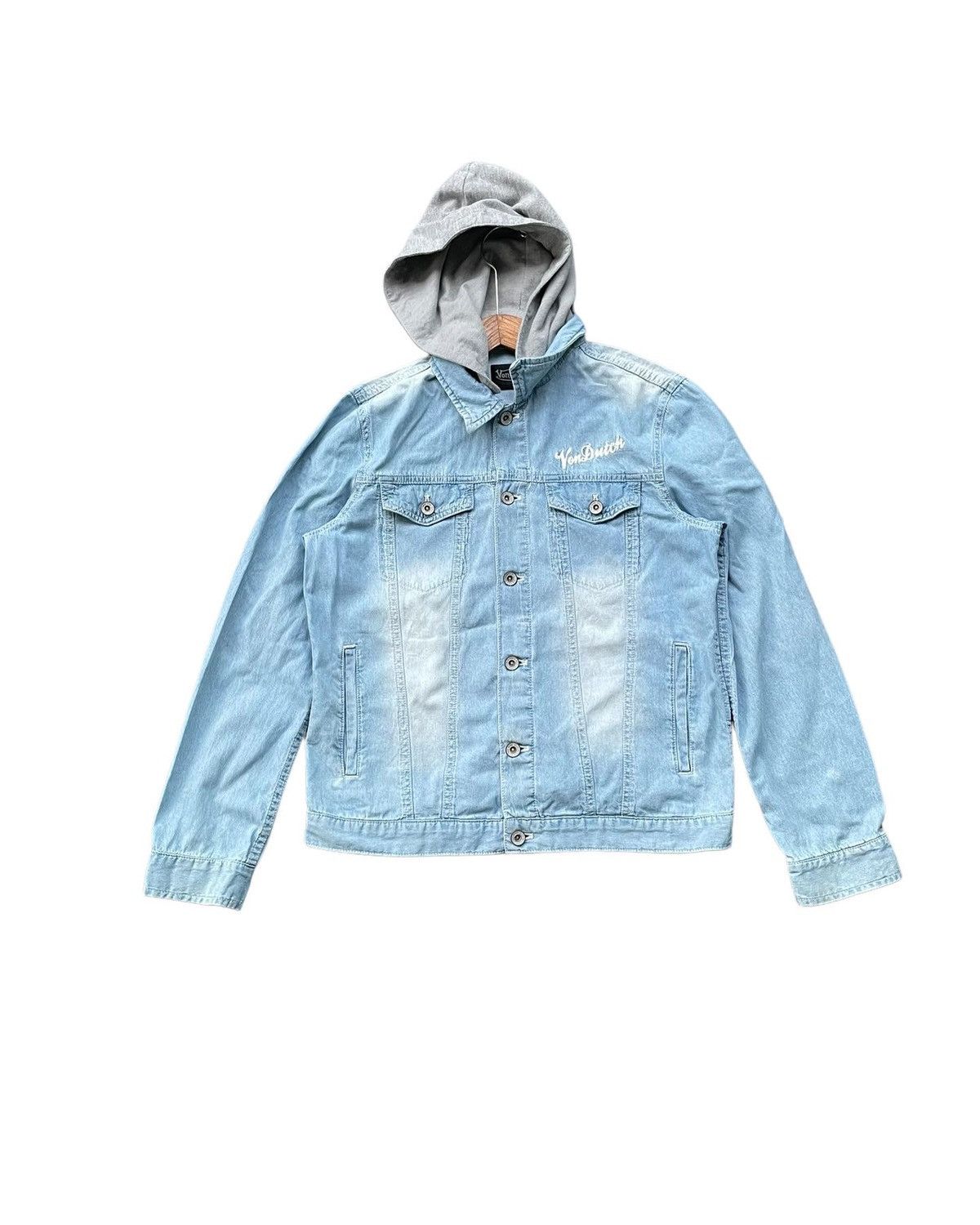 Von Dutch Von Dutch Hoodie Denim Jacket Size US M / EU 48-50 / 2 - 2 Thumbnail