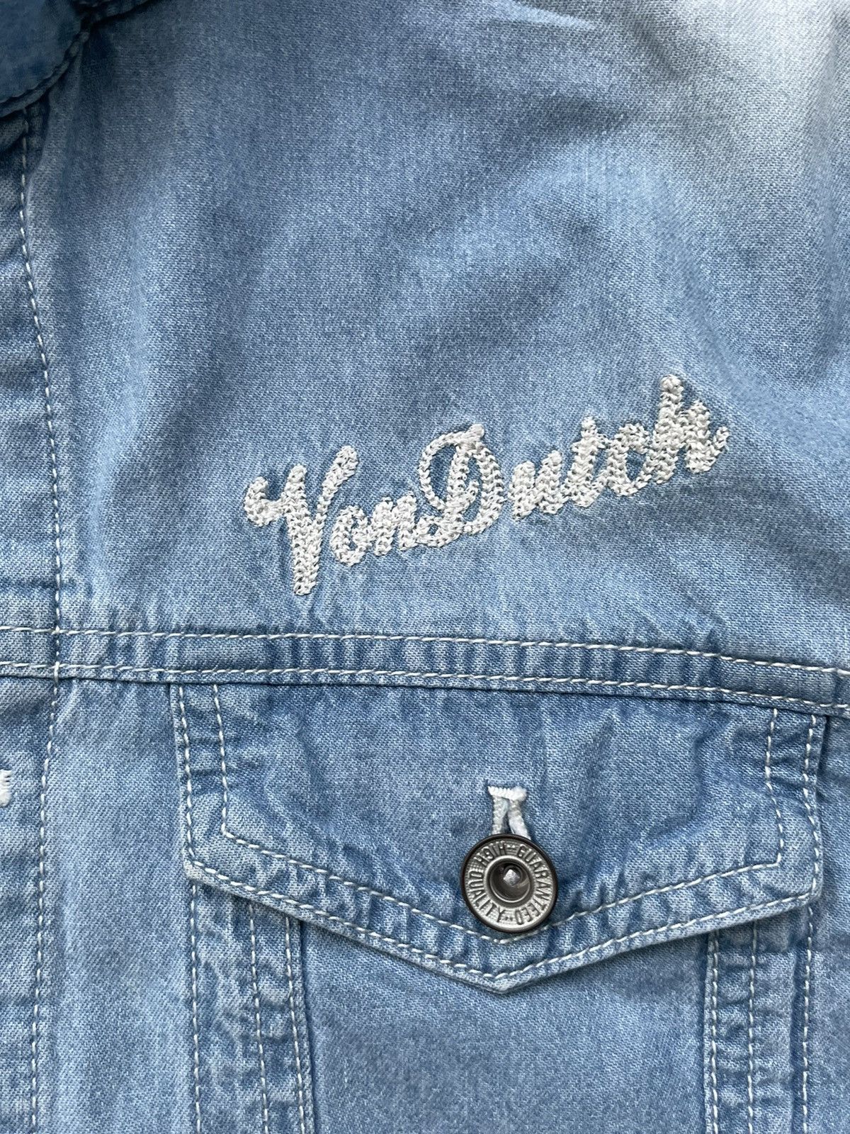 Von Dutch Von Dutch Hoodie Denim Jacket Size US M / EU 48-50 / 2 - 14 Thumbnail