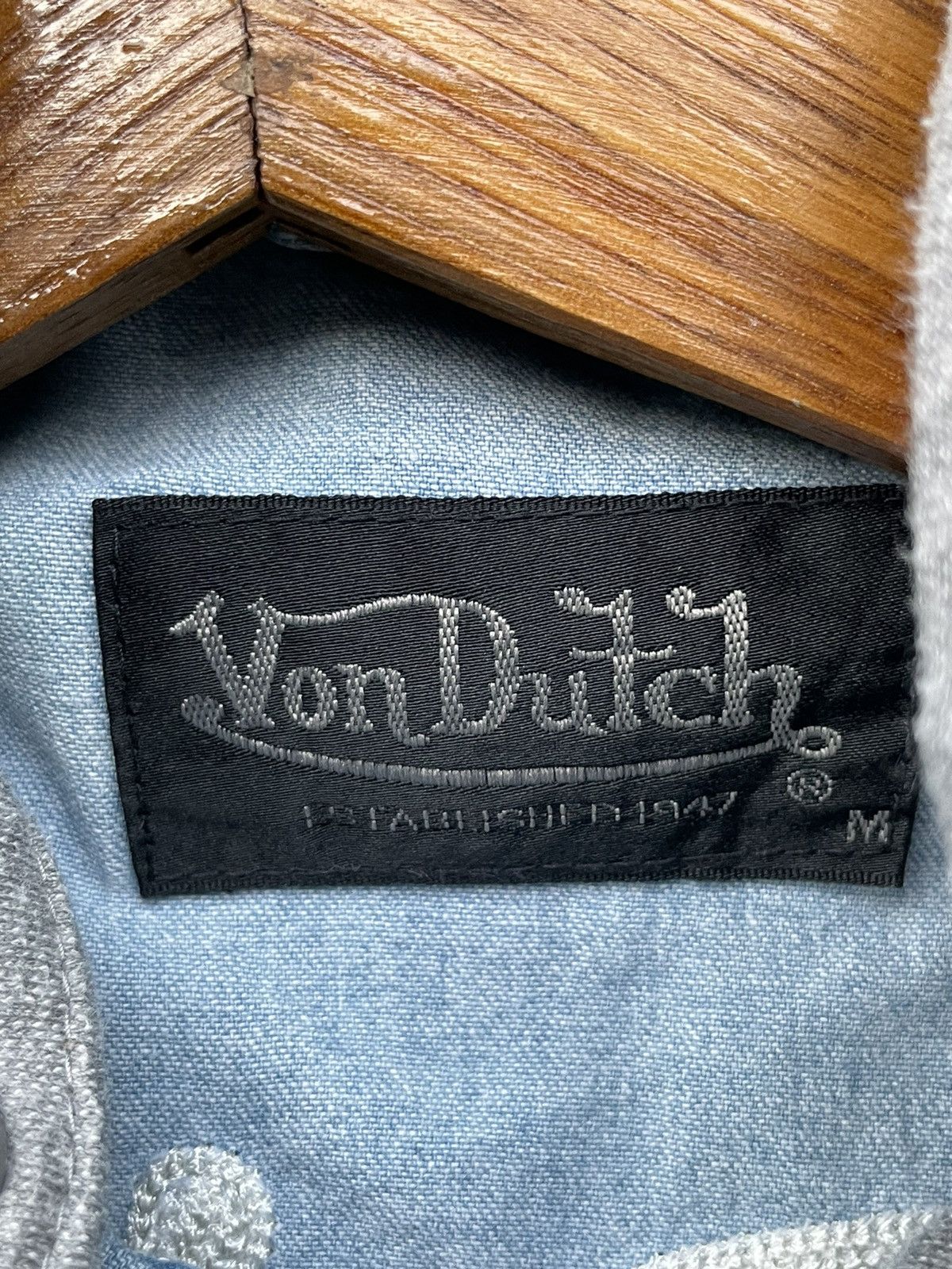 Von Dutch Von Dutch Hoodie Denim Jacket Size US M / EU 48-50 / 2 - 13 Thumbnail