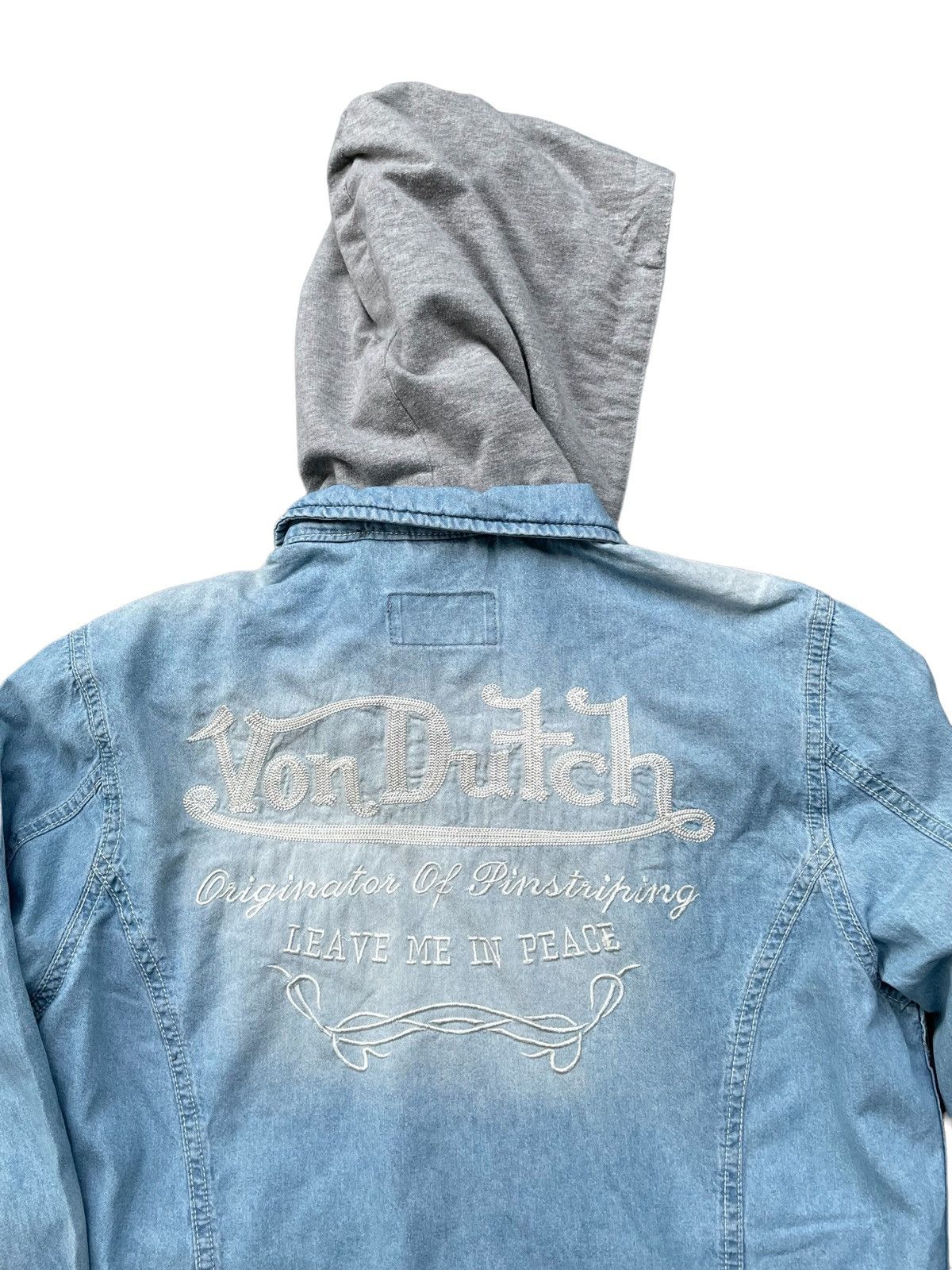 Von Dutch Von Dutch Hoodie Denim Jacket Size US M / EU 48-50 / 2 - 11 Thumbnail