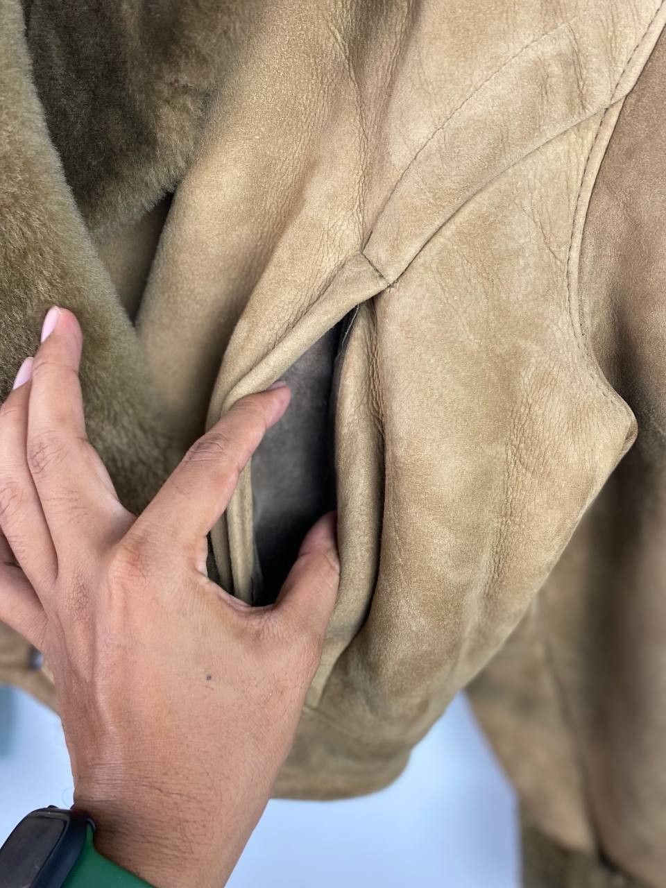 Other sheepskin jacket fur lining made in france Size M / US 6-8 / IT 42-44 - 4 Thumbnail