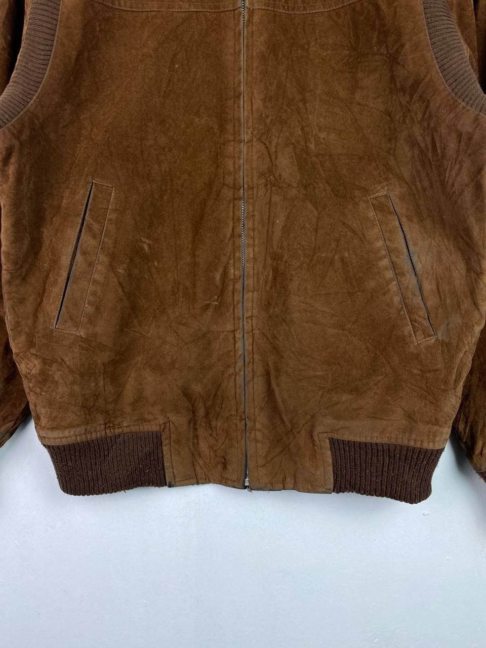 Japanese Brand × Vintage VINTAGE japanese brands velvet jacket wool checkered lining Size US L / EU 52-54 / 3 - 3 Thumbnail