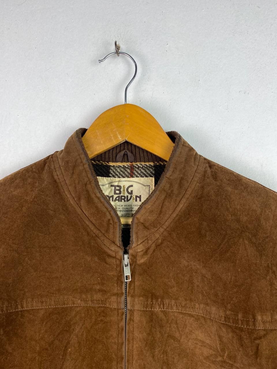Japanese Brand × Vintage VINTAGE japanese brands velvet jacket wool checkered lining Size US L / EU 52-54 / 3 - 2 Thumbnail