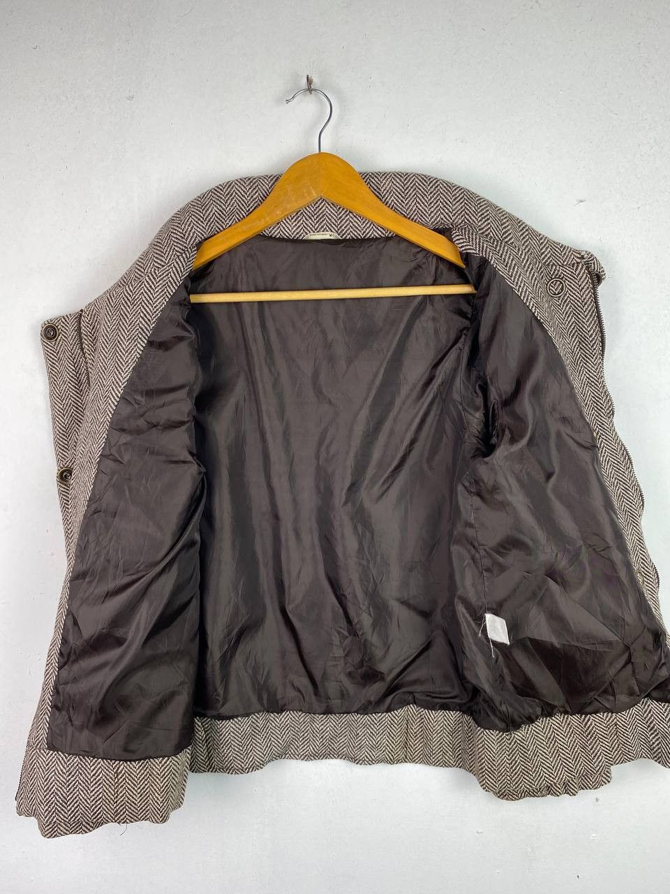 Japanese Brand back number wool jacket nice design Size US M / EU 48-50 / 2 - 6 Thumbnail