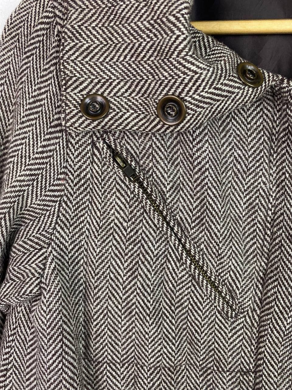 Japanese Brand back number wool jacket nice design Size US M / EU 48-50 / 2 - 3 Thumbnail