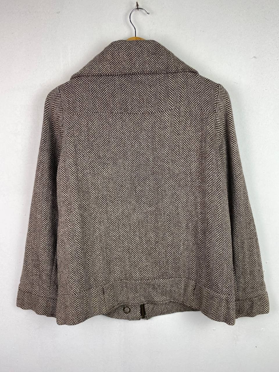 Japanese Brand back number wool jacket nice design Size US M / EU 48-50 / 2 - 9 Thumbnail