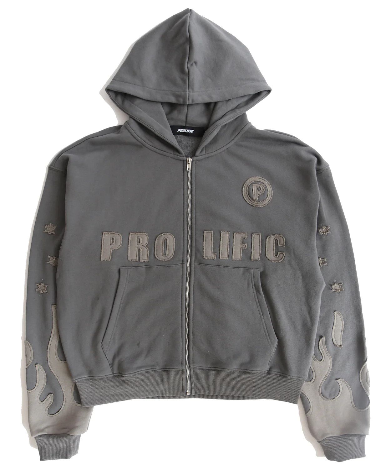 Cropped Hoodie Prolific Zip Up Hoodie Prolific Pink Rhinestone