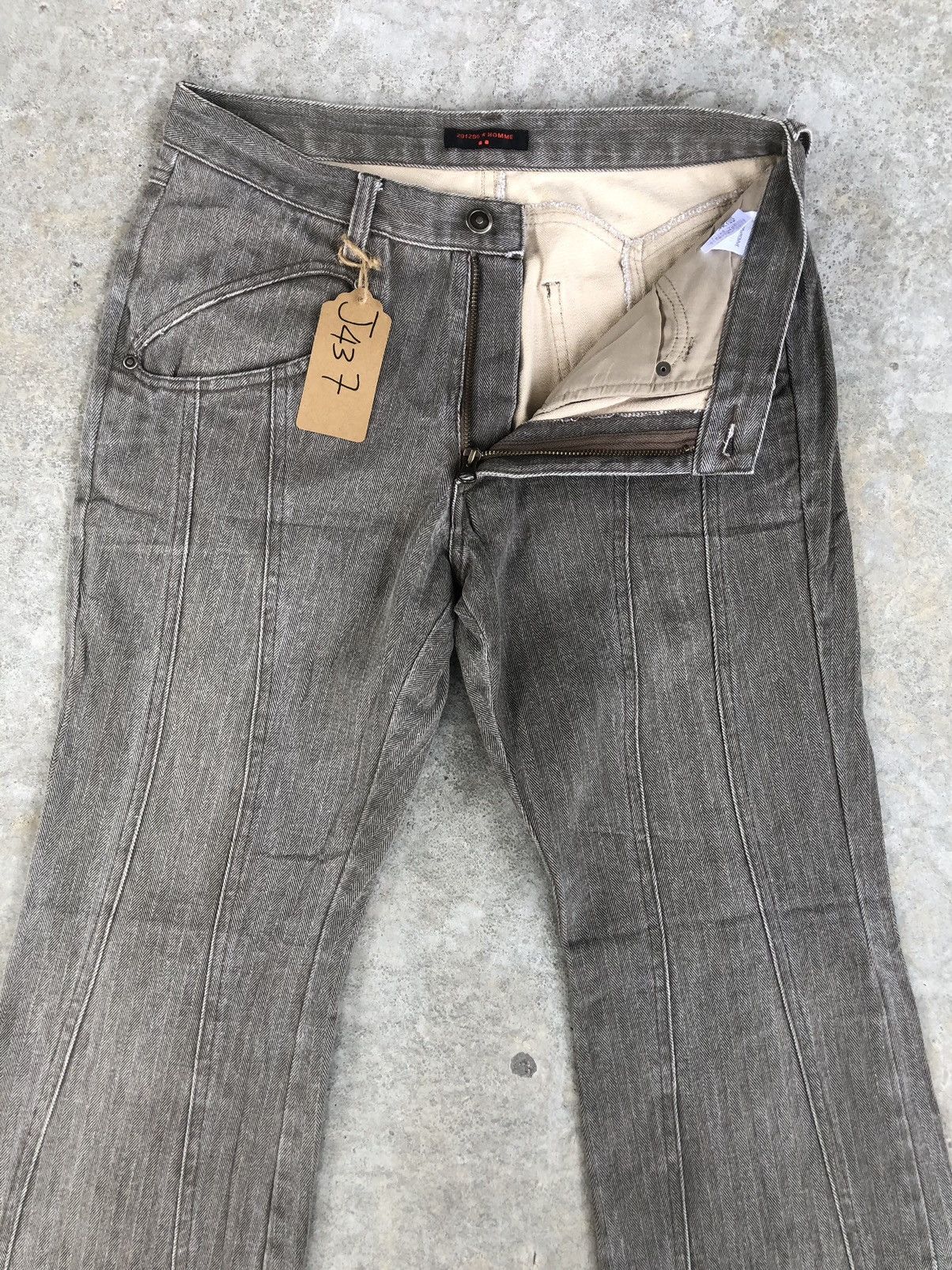 If Six Was Nine 291295 Homme Flared Jeans Distressed Jeans Size US 30 / EU 46 - 3 Thumbnail