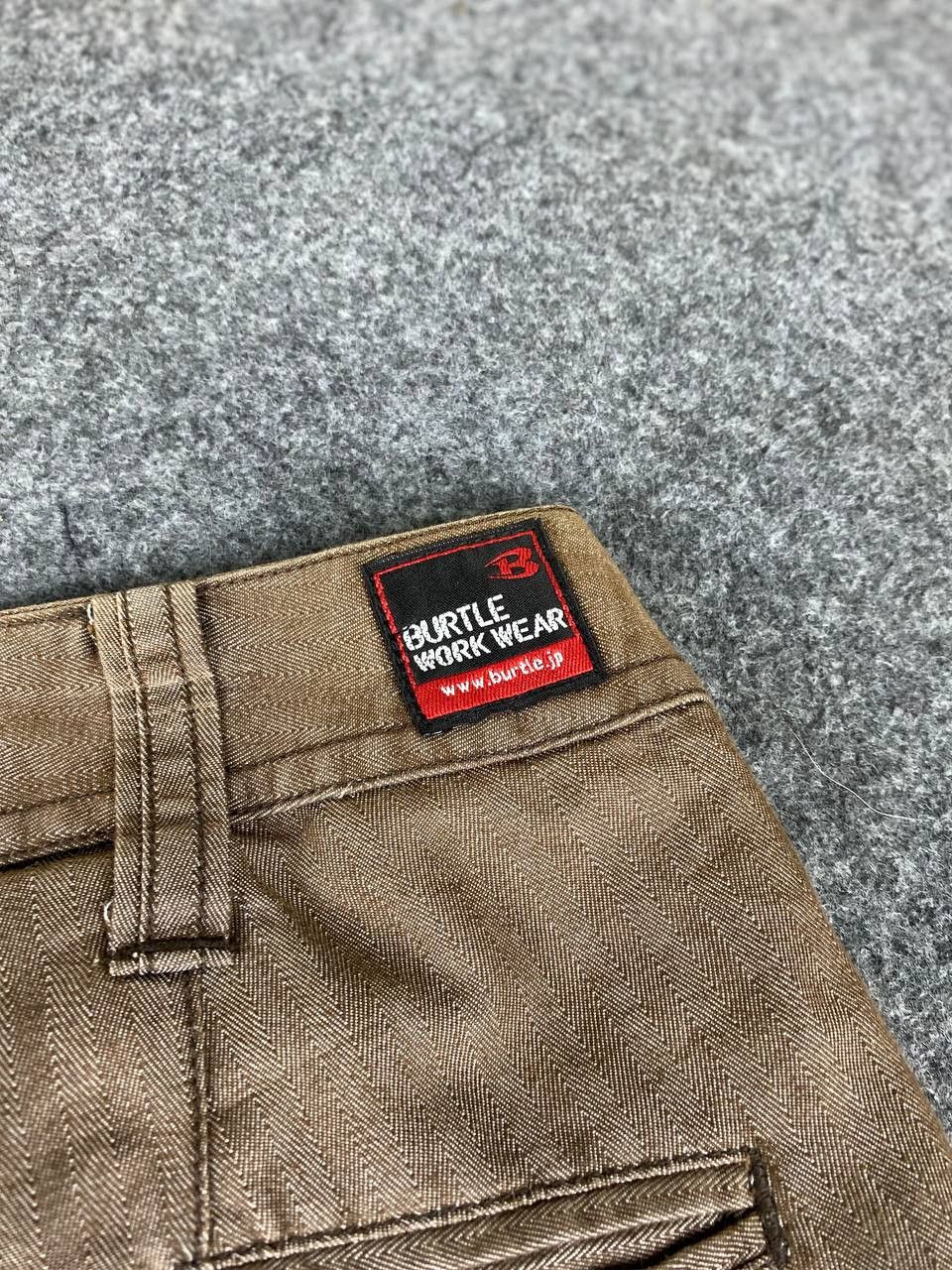 Japanese Brand burtle japanese brands herringbone cargo pants Size US 30 / EU 46 - 5 Thumbnail