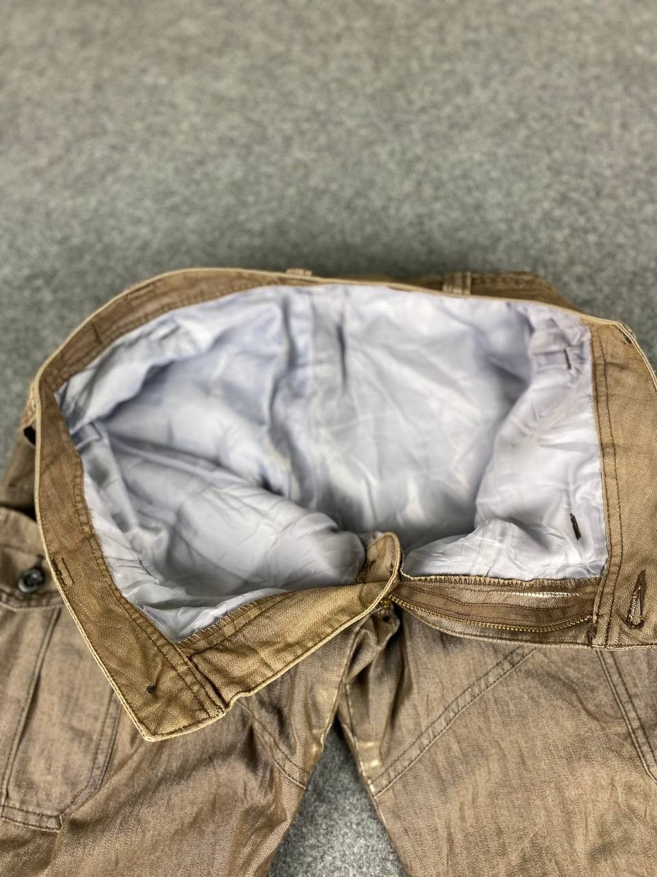 Japanese Brand burtle japanese brands herringbone cargo pants Size US 30 / EU 46 - 14 Thumbnail