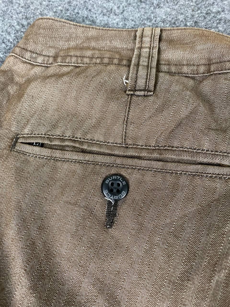 Japanese Brand burtle japanese brands herringbone cargo pants Size US 30 / EU 46 - 6 Thumbnail
