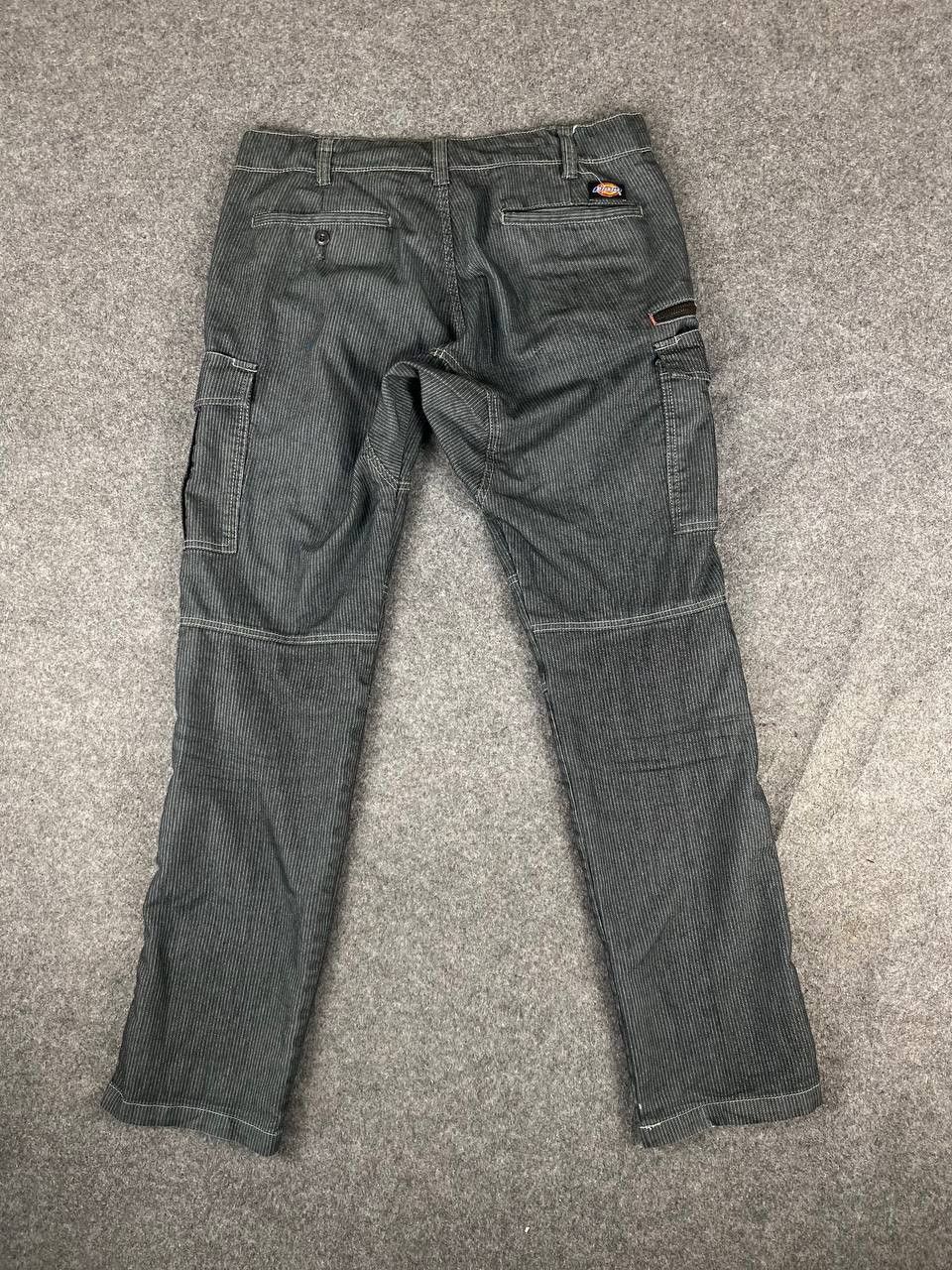 Dickies dickies hickory stripe cargo pants distressed Size US 35 - 2 Thumbnail