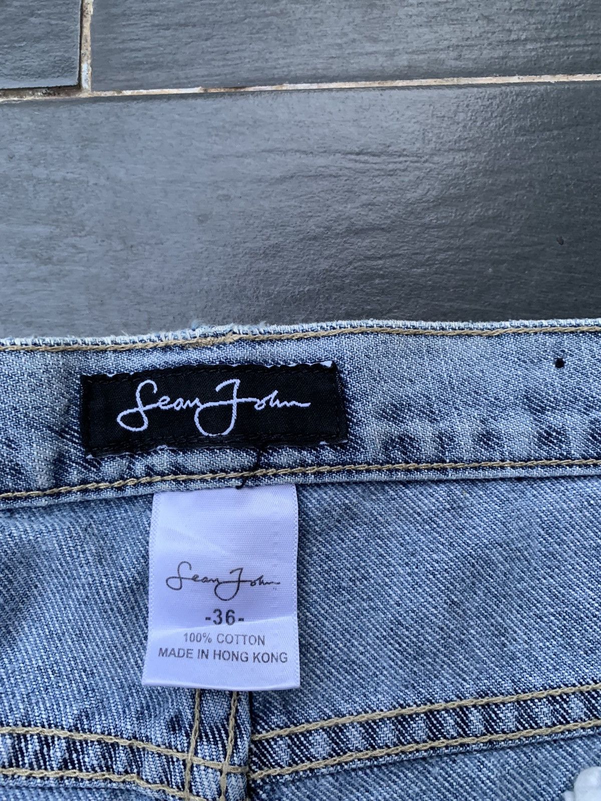 Sean John Sean John Distressed Denim Size US 38 / EU 54 - 6 Thumbnail