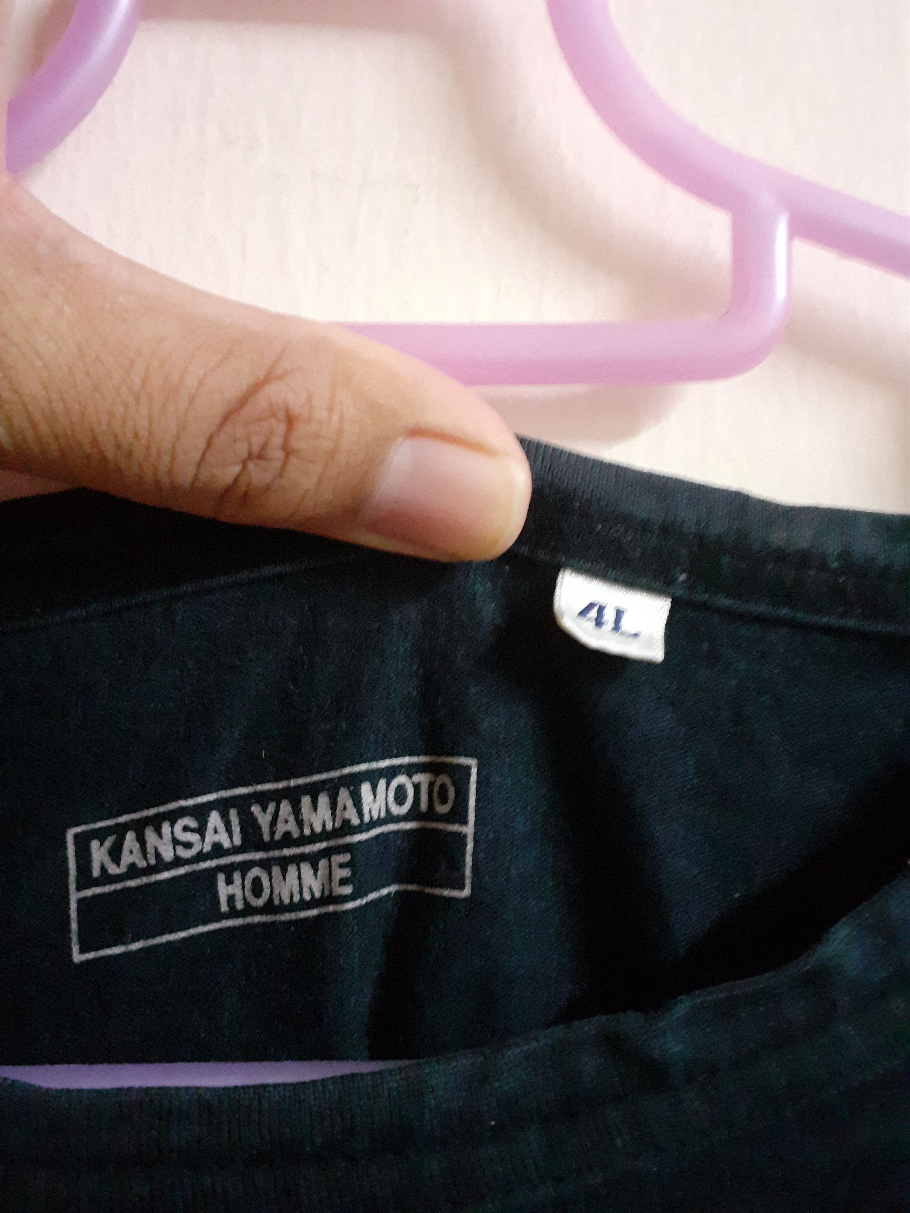Japanese Brand × Kansai Yamamoto Kansai Yamamoto Homme Long Sleeve Shirt Size US XL / EU 56 / 4 - 4 Thumbnail