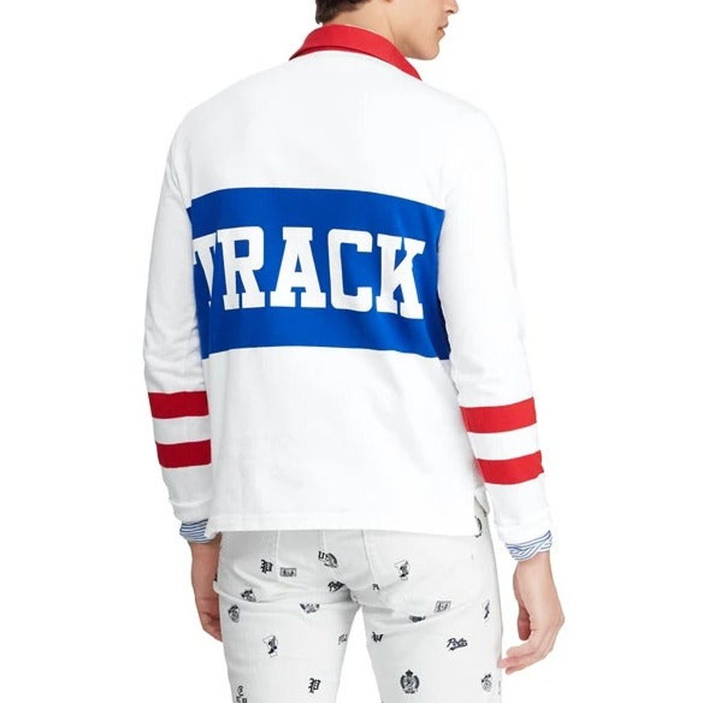 Polo Ralph Lauren POLO RALPH LAUREN POLO TRACK PRINTED RUGBY SHIRT XL Size US XL / EU 56 / 4 - 2 Thumbnail