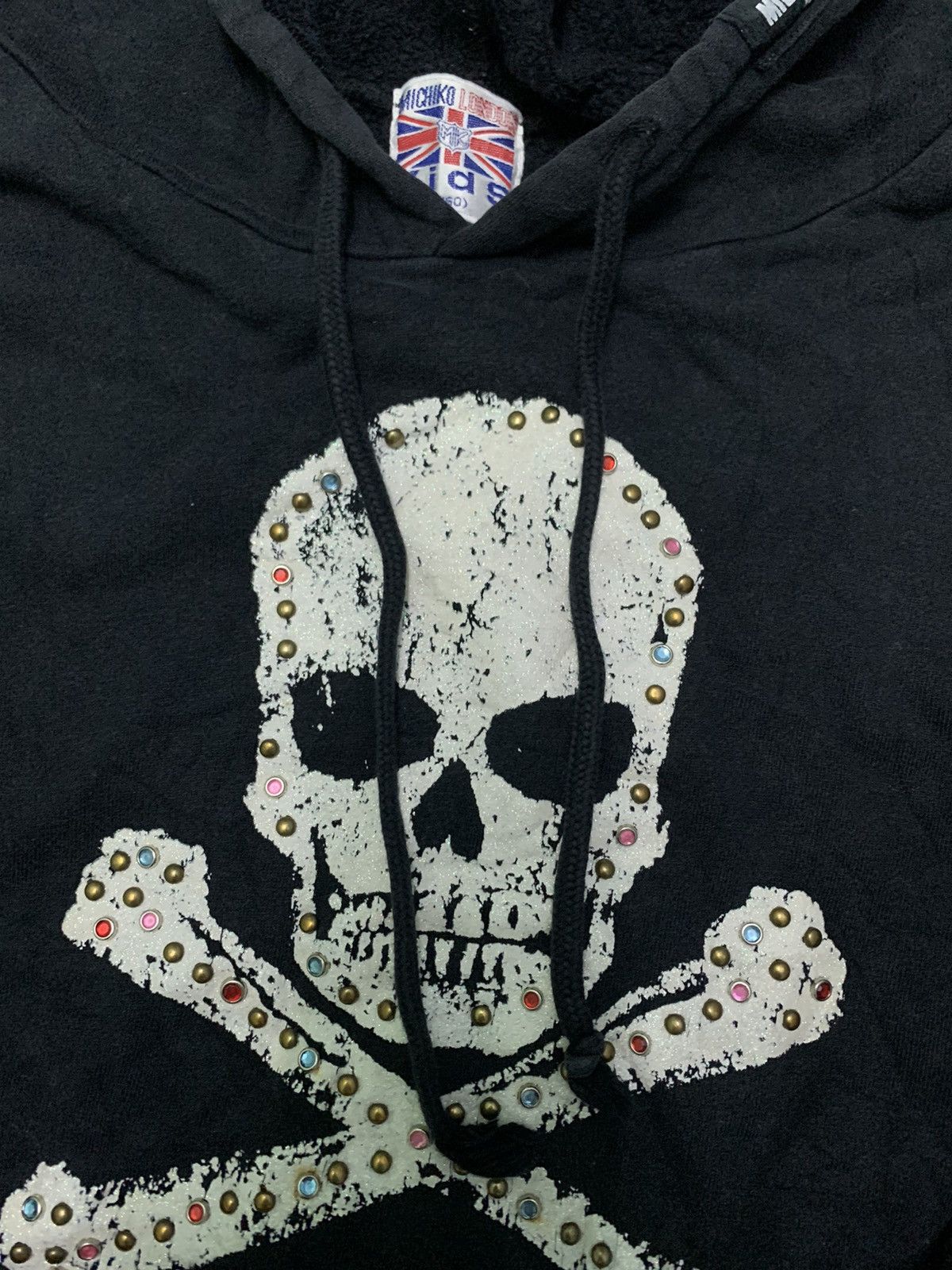 Japanese Brand × Michiko Koshino London Nice Michiko London Skull Hoodies Size US M / EU 48-50 / 2 - 4 Thumbnail