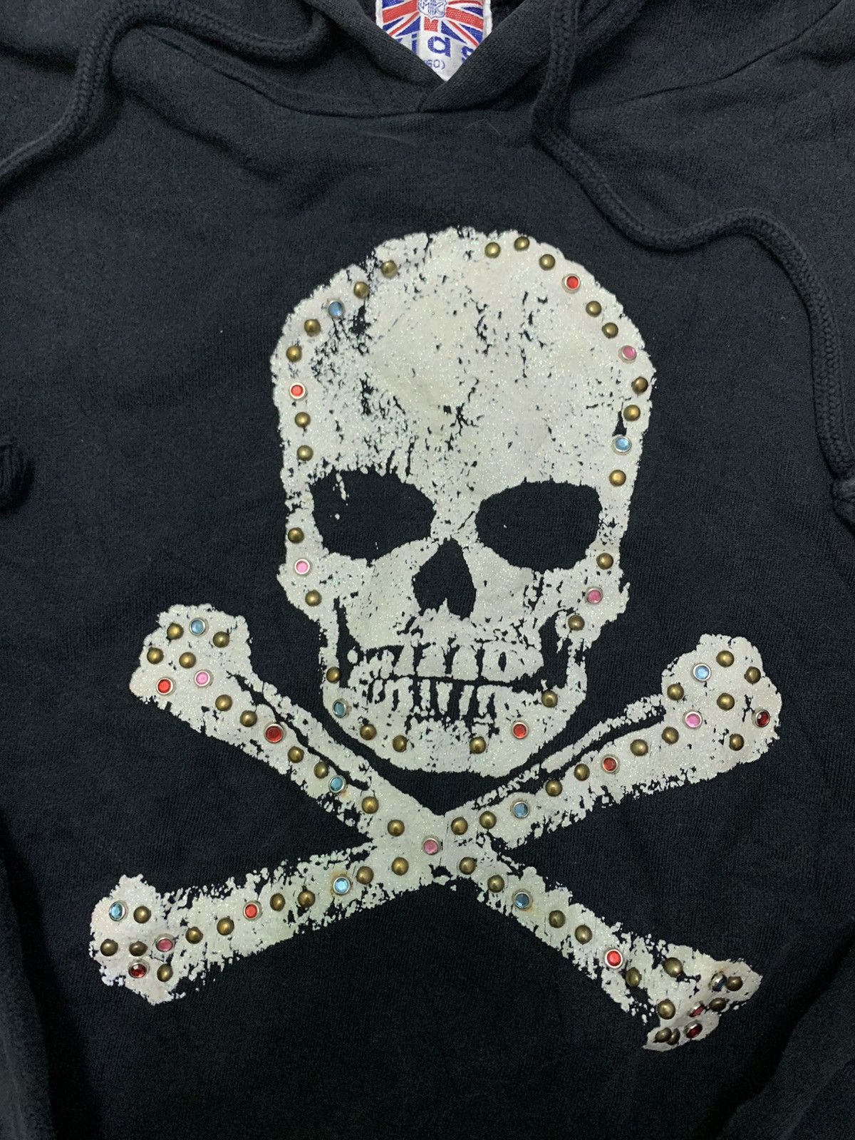 Japanese Brand × Michiko Koshino London Nice Michiko London Skull Hoodies Size US M / EU 48-50 / 2 - 3 Thumbnail