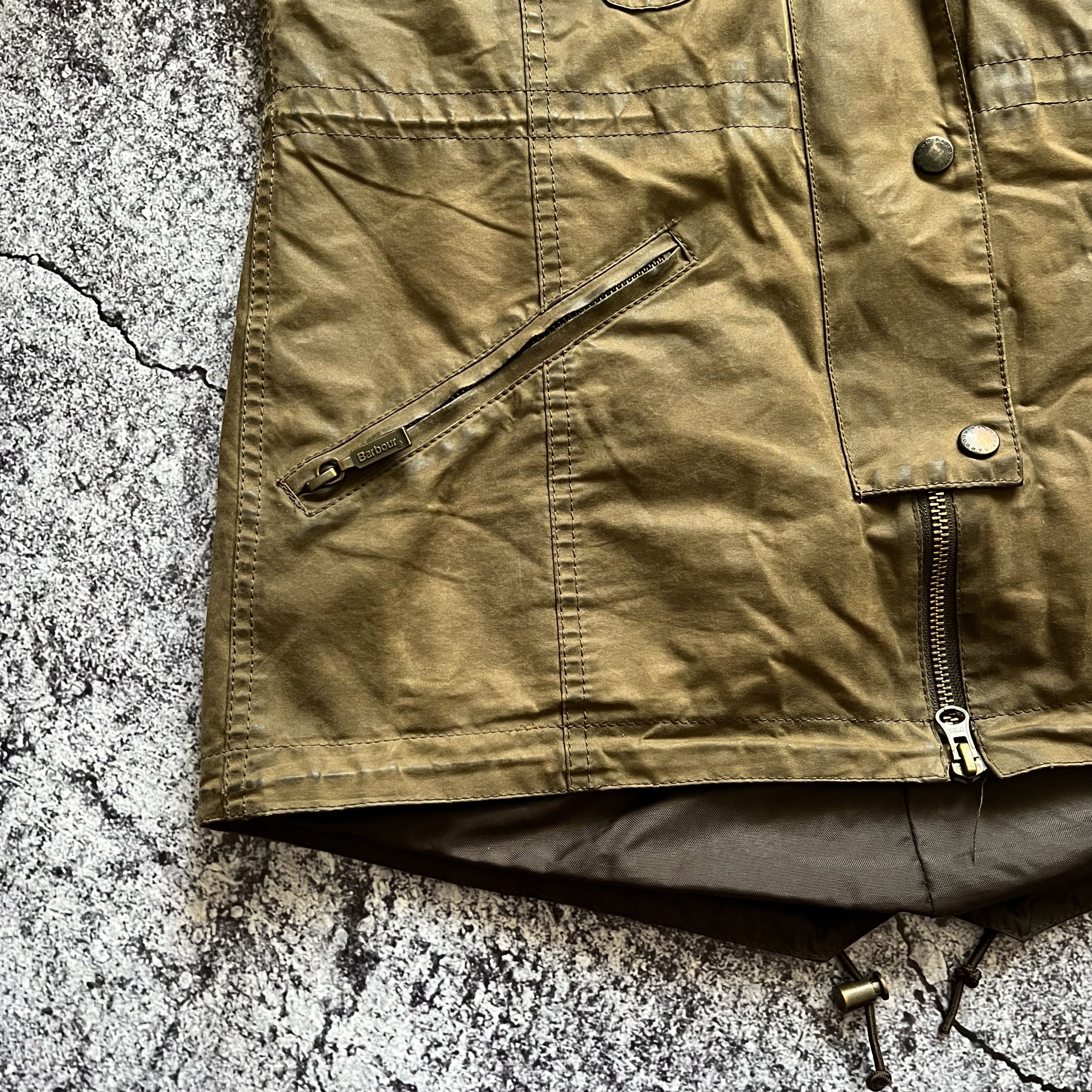 Barbour Barbour Winter Force Parka Waxed Size UK 10 USA 6 EURO 36 Size M / US 6-8 / IT 42-44 - 6 Thumbnail