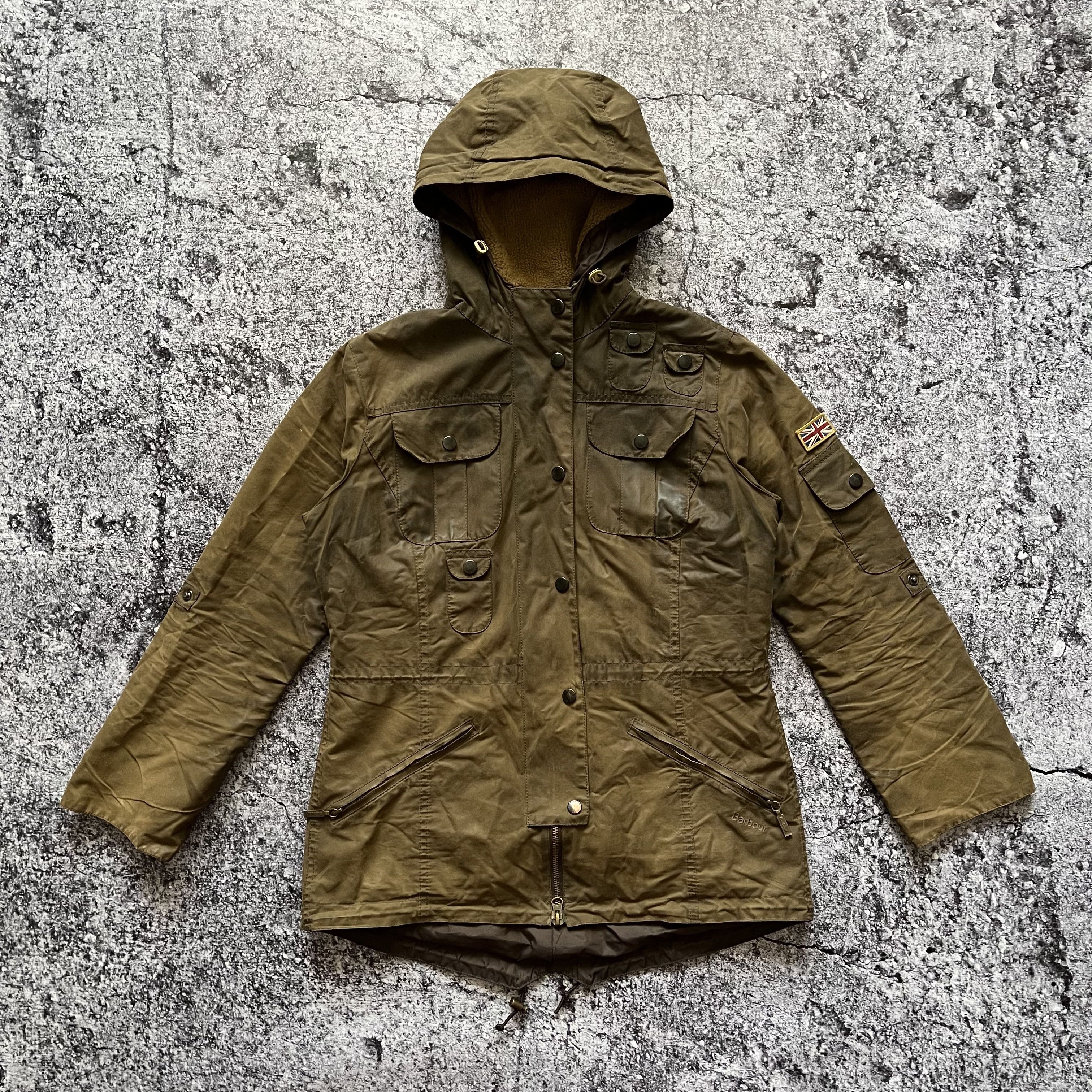 Barbour Barbour Winter Force Parka Waxed Size UK 10 USA 6 EURO 36 Size M / US 6-8 / IT 42-44 - 1 Thumbnail