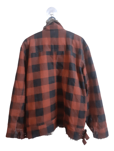 Vintage × Woolrich Woolen Mills Very Nice Woolrich Flannel Sherpa Jacket Size US XL / EU 56 / 4 - 2 Thumbnail