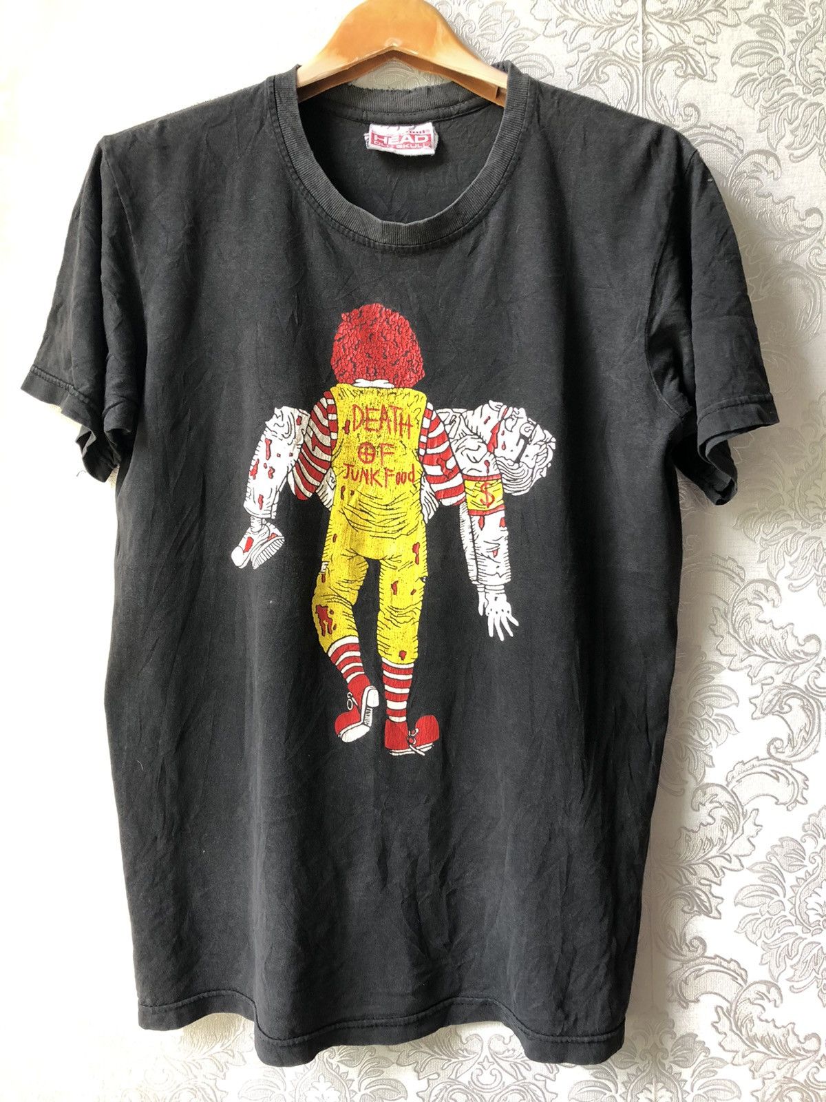 Vintage T1 vintage Death of Junk Food McDonald inspired Size US L / EU 52-54 / 3 - 2 Thumbnail