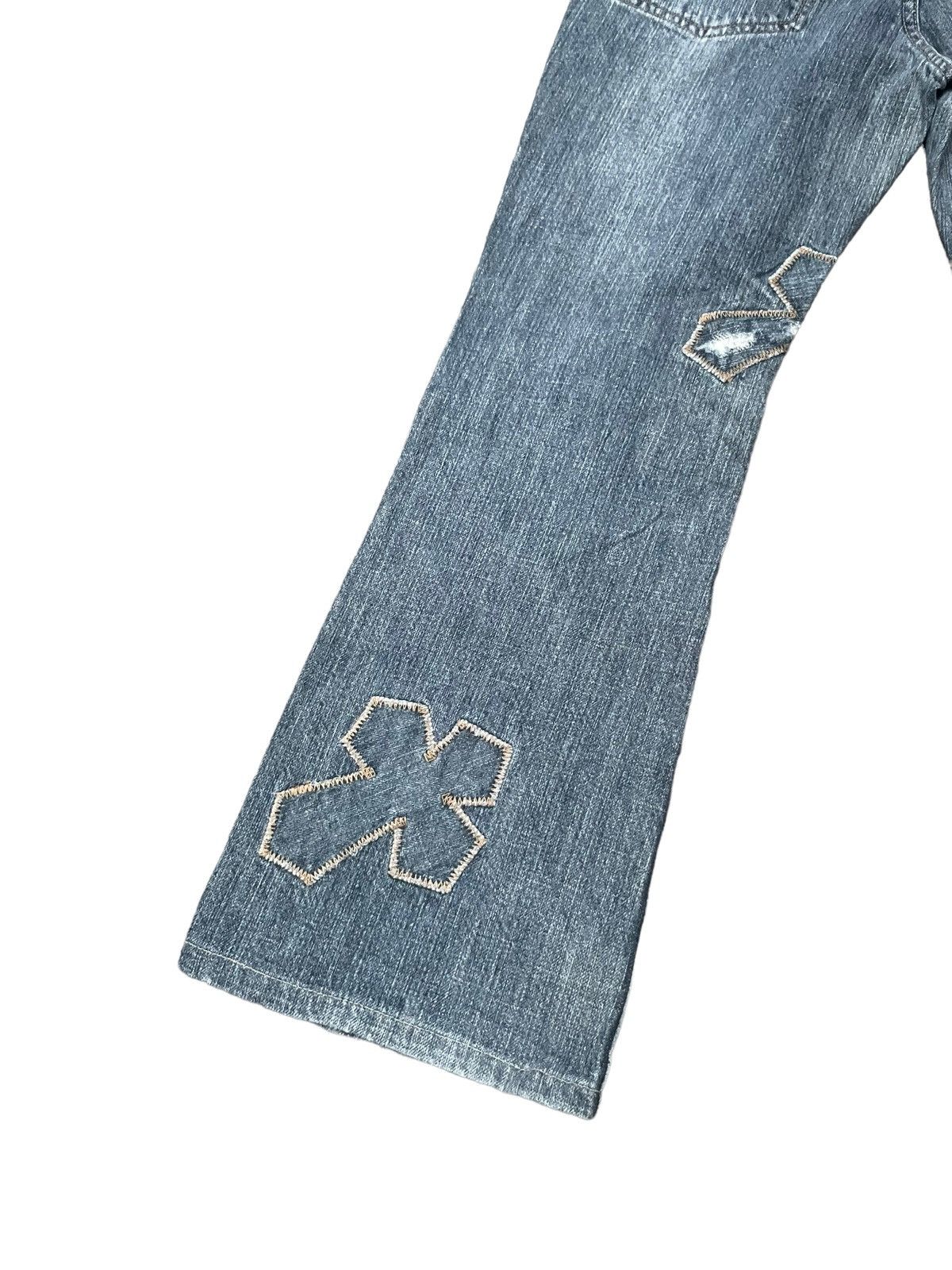 Japanese Brand Japanese Tzpa CH Inspired Distresed Denim Size US 31 - 9 Thumbnail