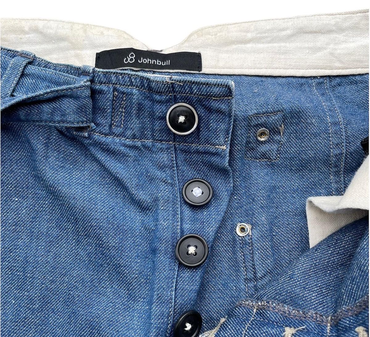 Japanese Brand × Johnbull × Vintage Vintage Johnbull Navy Trousser Size US 33 - 3 Thumbnail