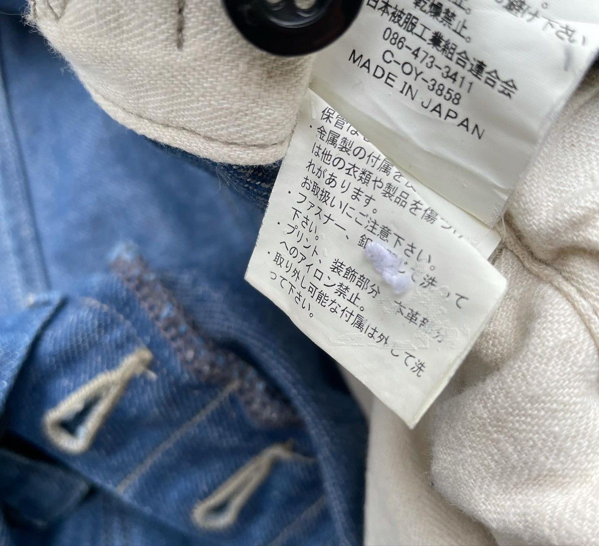 Japanese Brand × Johnbull × Vintage Vintage Johnbull Navy Trousser Size US 33 - 9 Thumbnail