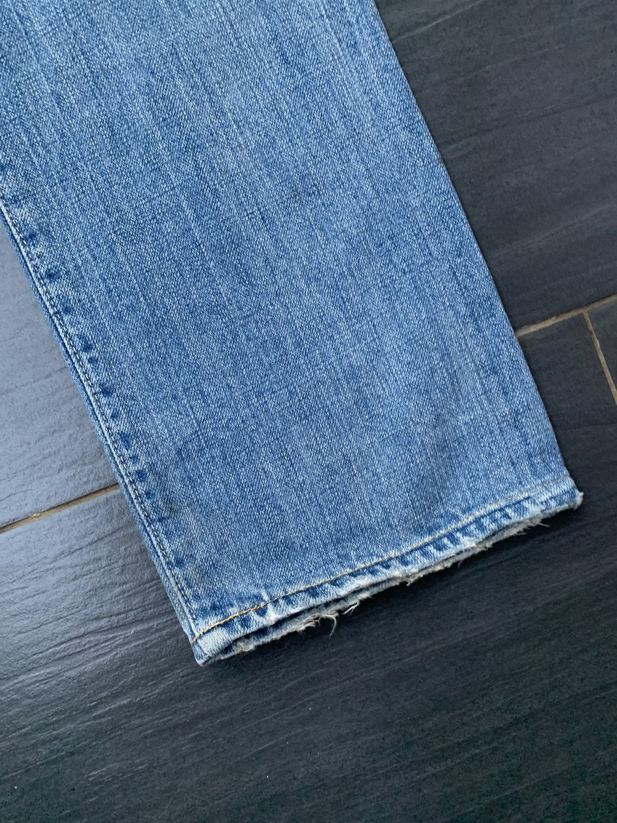 Japanese Brand Medio Quadro Distressed Denim Size US 32 / EU 48 - 3 Thumbnail