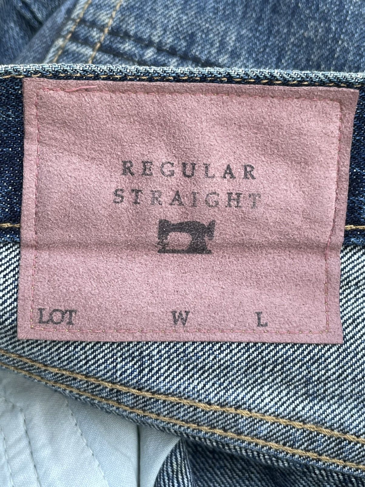 FDMTL × Japanese Brand × Vintage Fundamental Clothing Japan Aging Wash Denim Size US 34 / EU 50 - 22 Thumbnail