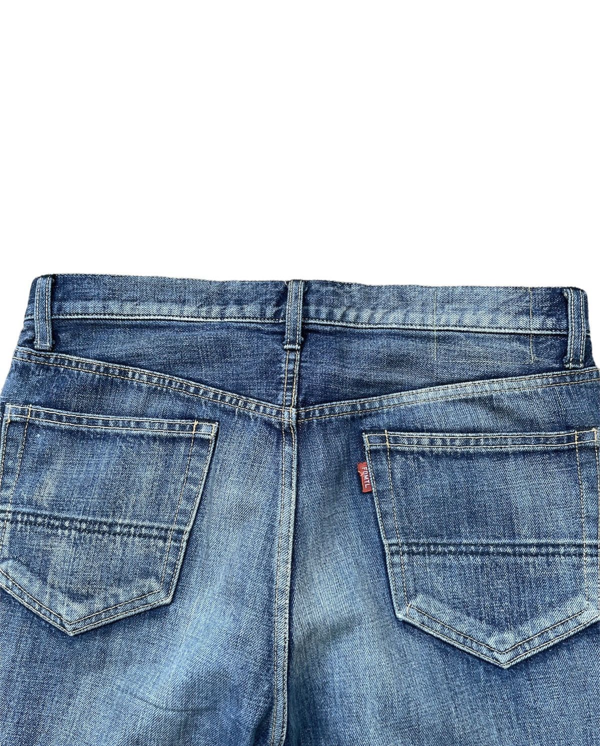 FDMTL × Japanese Brand × Vintage Fundamental Clothing Japan Aging Wash Denim Size US 34 / EU 50 - 18 Thumbnail