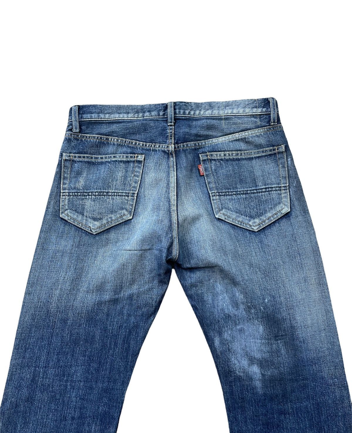 FDMTL × Japanese Brand × Vintage Fundamental Clothing Japan Aging Wash Denim Size US 34 / EU 50 - 16 Thumbnail