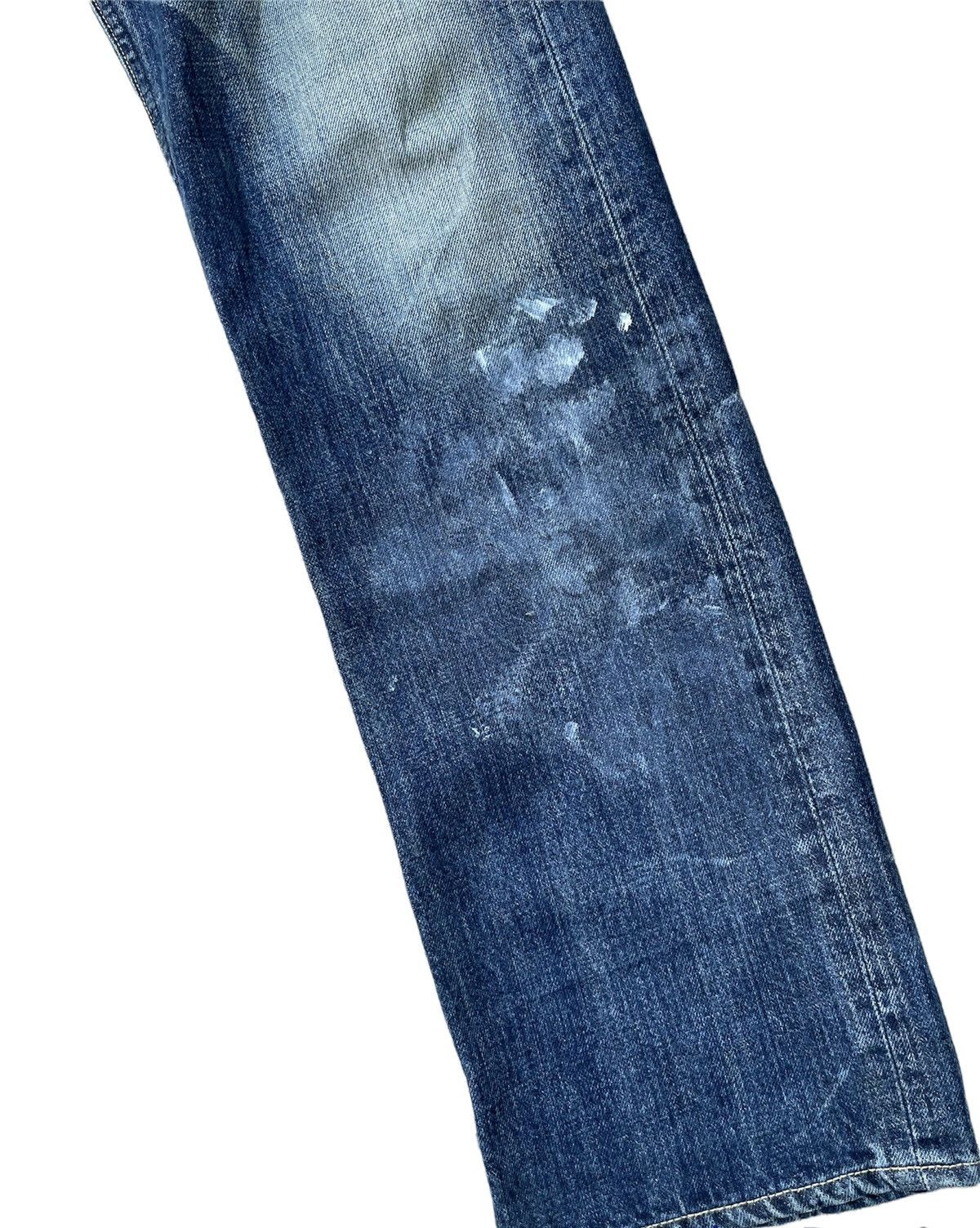 FDMTL × Japanese Brand × Vintage Fundamental Clothing Japan Aging Wash Denim Size US 34 / EU 50 - 5 Thumbnail