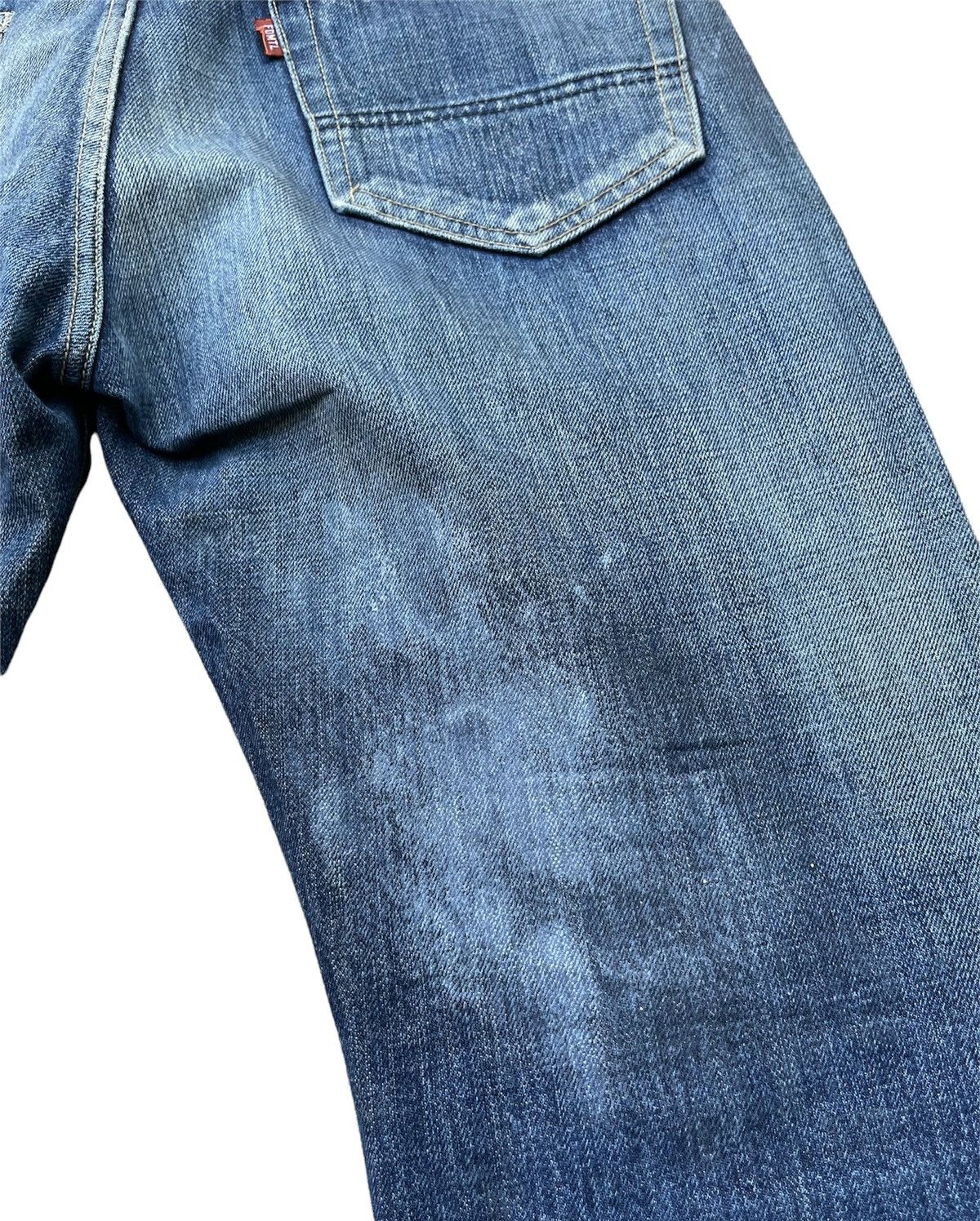 FDMTL × Japanese Brand × Vintage Fundamental Clothing Japan Aging Wash Denim Size US 34 / EU 50 - 17 Thumbnail