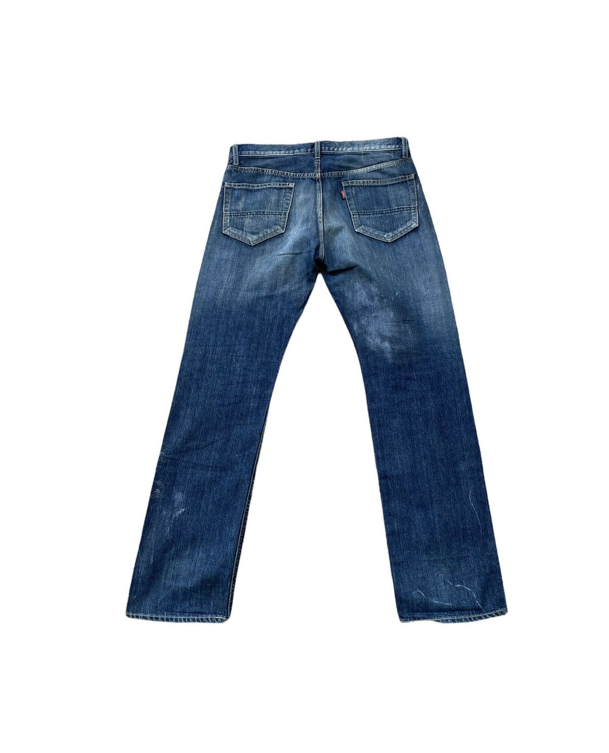 FDMTL × Japanese Brand × Vintage Fundamental Clothing Japan Aging Wash Denim Size US 34 / EU 50 - 13 Thumbnail