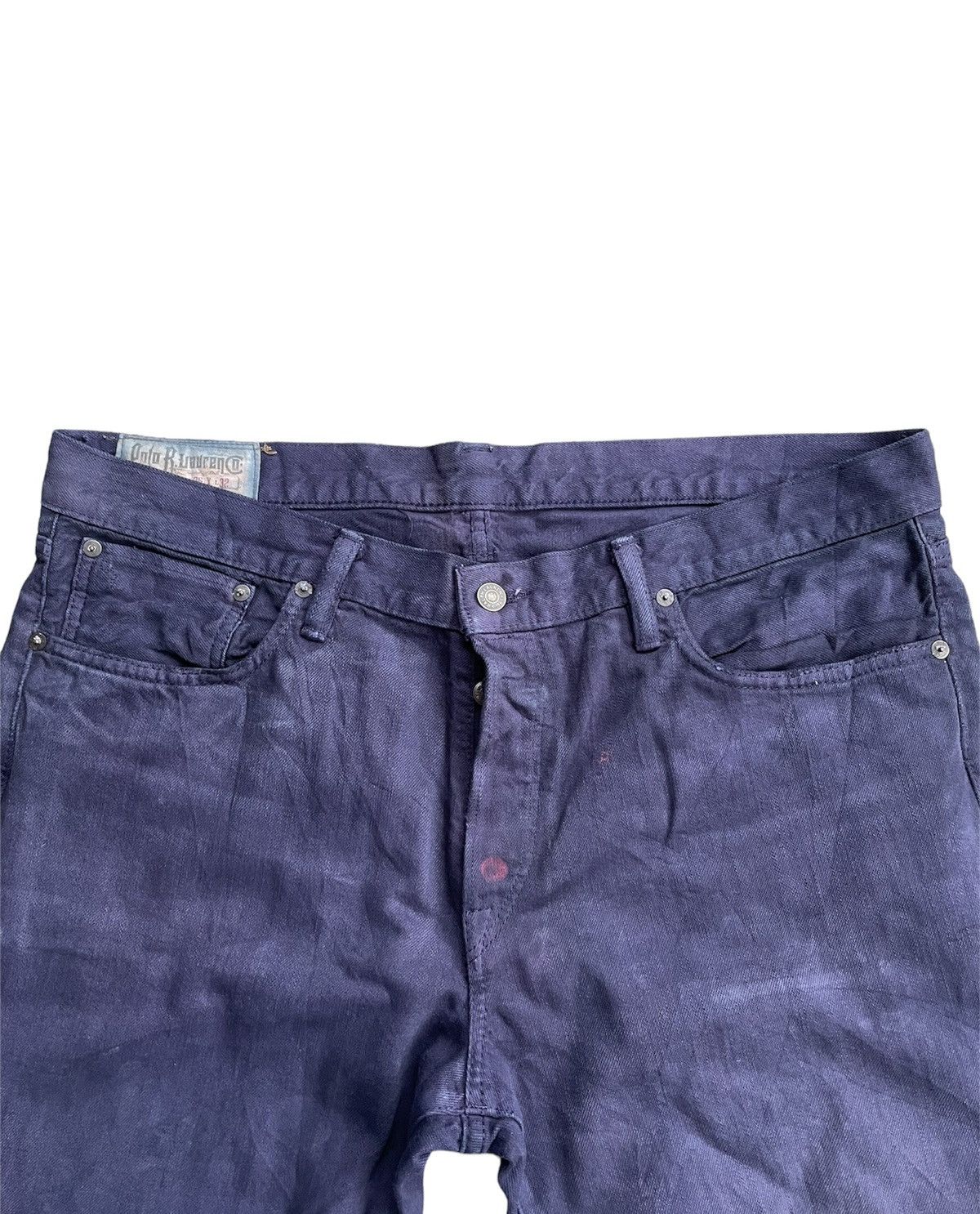 Designer Polo Ralph Lauren Vintage Purple Wash Denim Size US 40 / EU 56 - 6 Thumbnail
