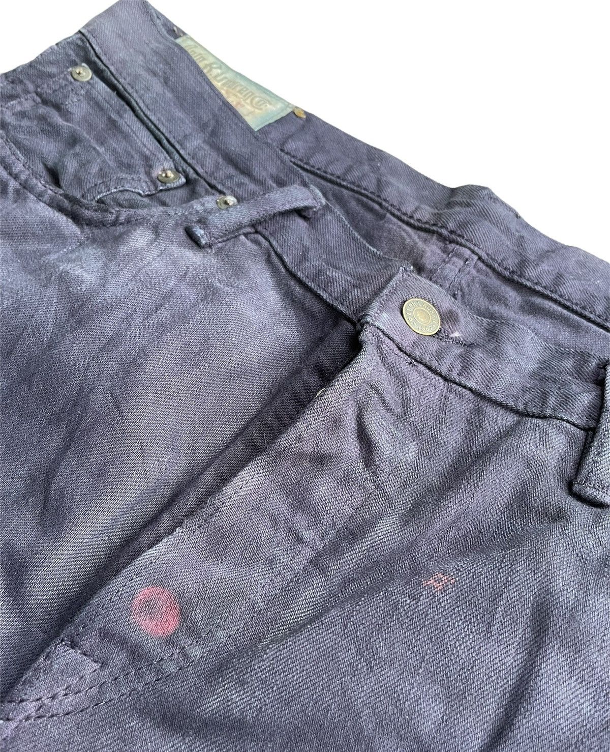Designer Polo Ralph Lauren Vintage Purple Wash Denim Size US 40 / EU 56 - 7 Thumbnail