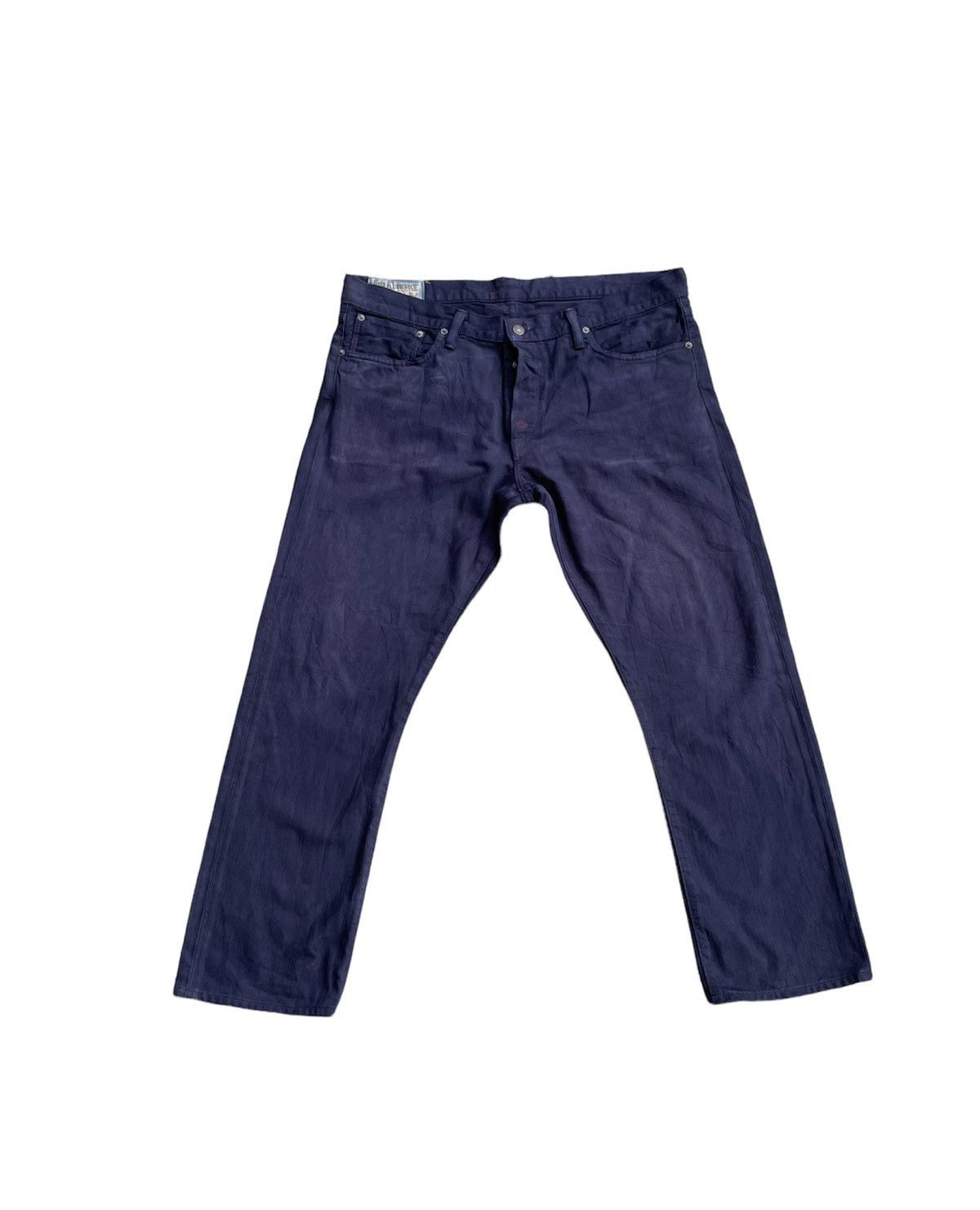 Designer Polo Ralph Lauren Vintage Purple Wash Denim Size US 40 / EU 56 - 1 Thumbnail
