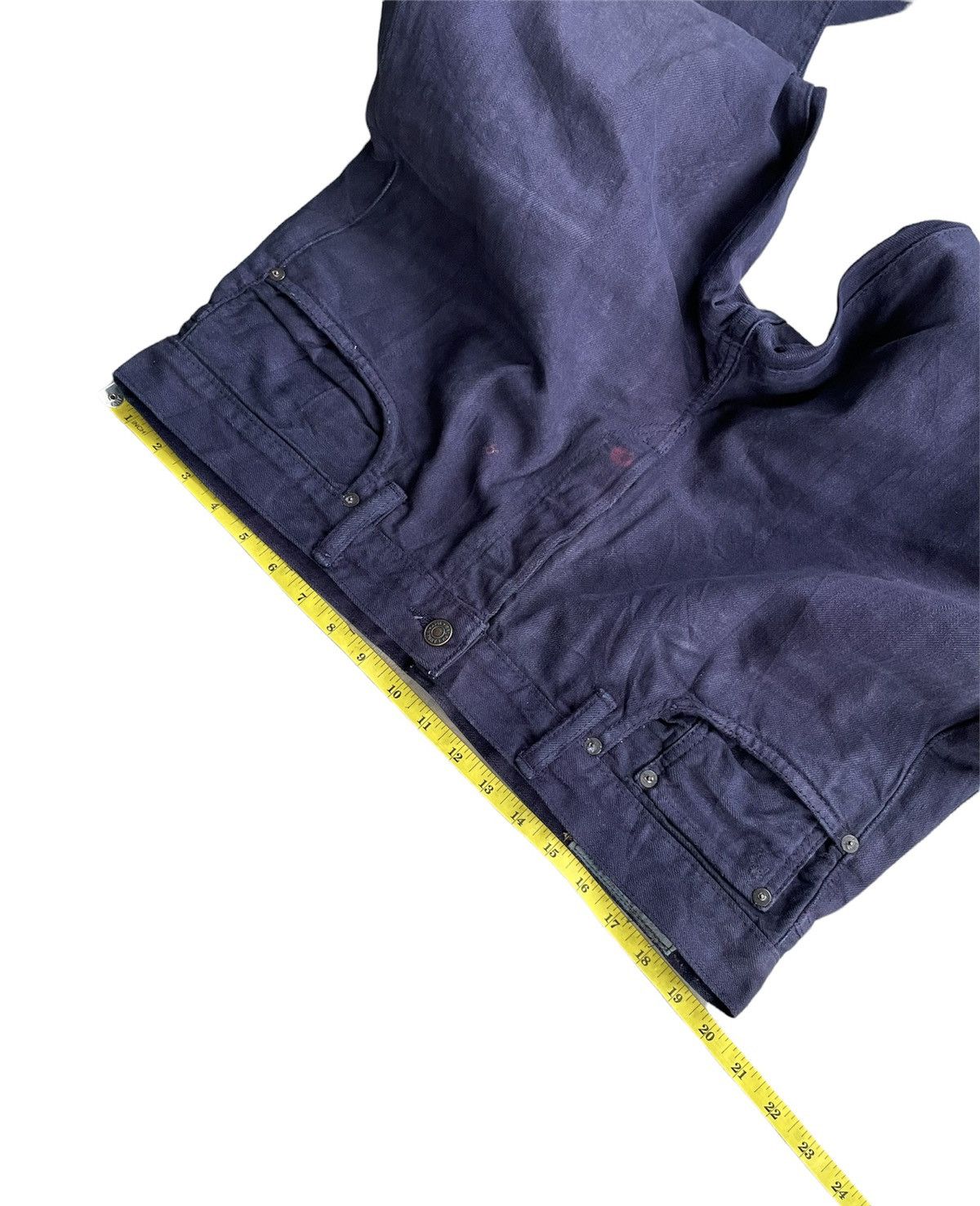 Designer Polo Ralph Lauren Vintage Purple Wash Denim Size US 40 / EU 56 - 2 Thumbnail