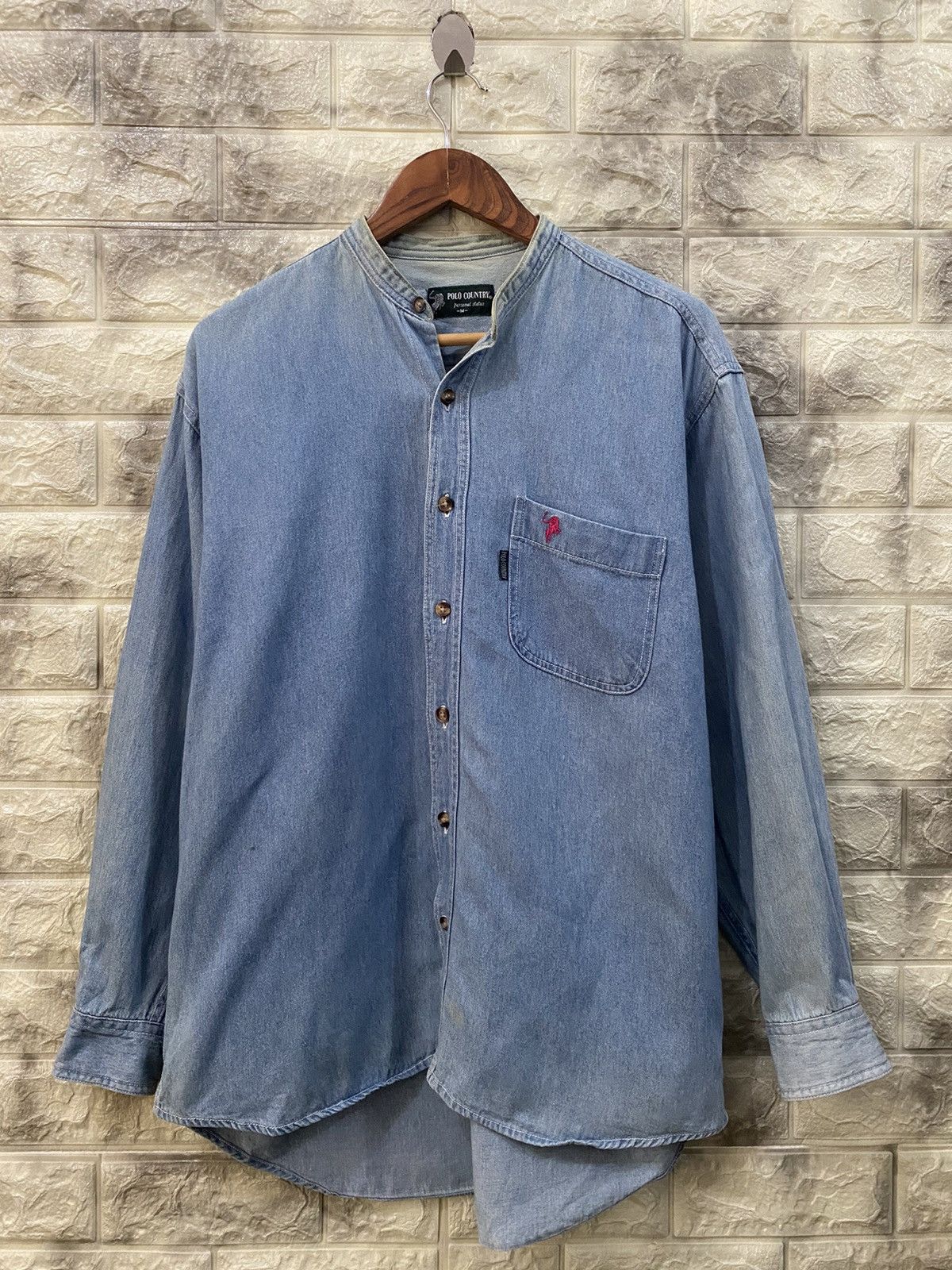 Polo Ralph Lauren × Vintage Vintage Polo Country Denim Size US M / EU 48-50 / 2 - 1 Thumbnail