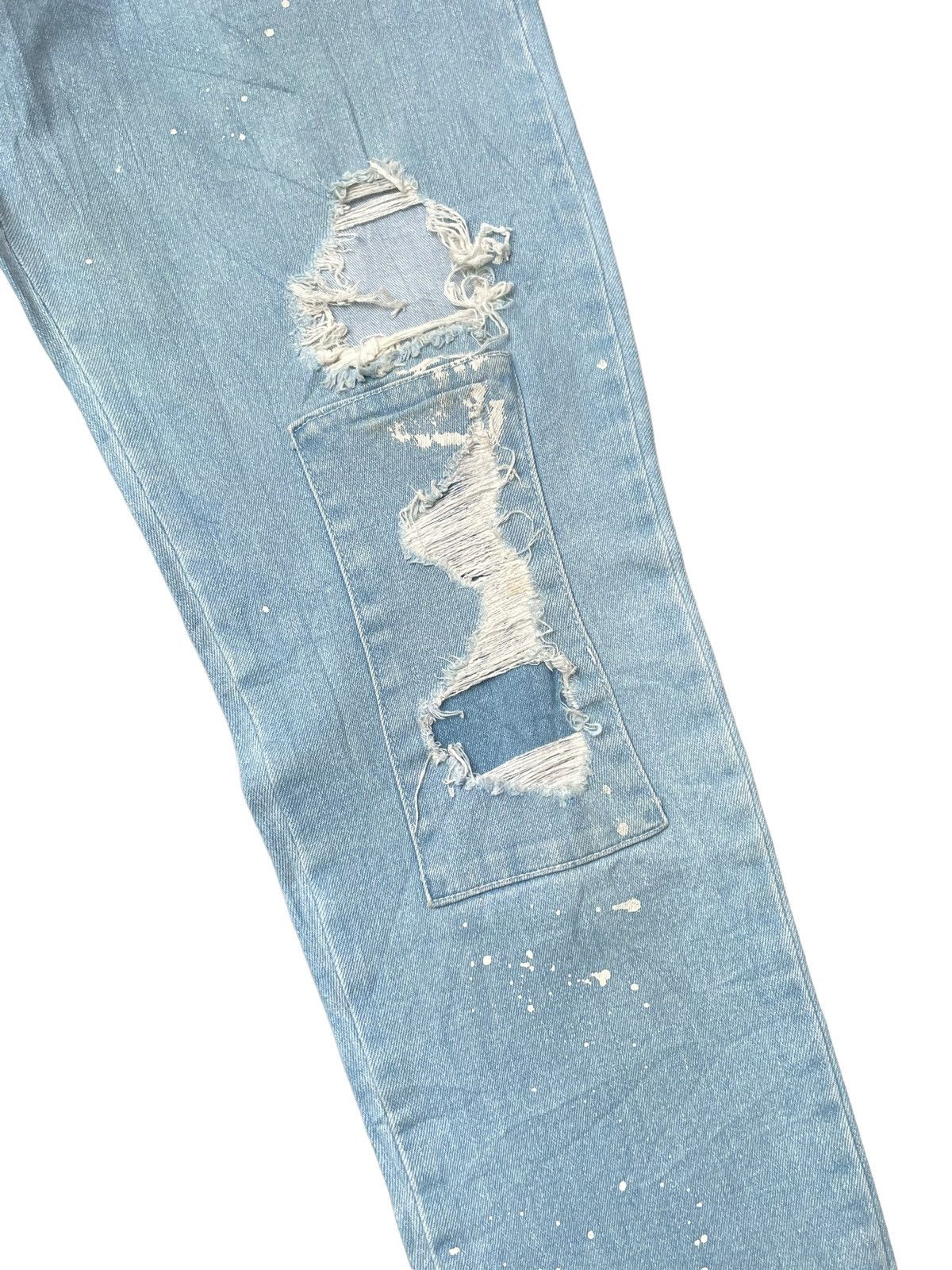 Designer Danke Schon Distresed Denim Size US 33 - 4 Thumbnail