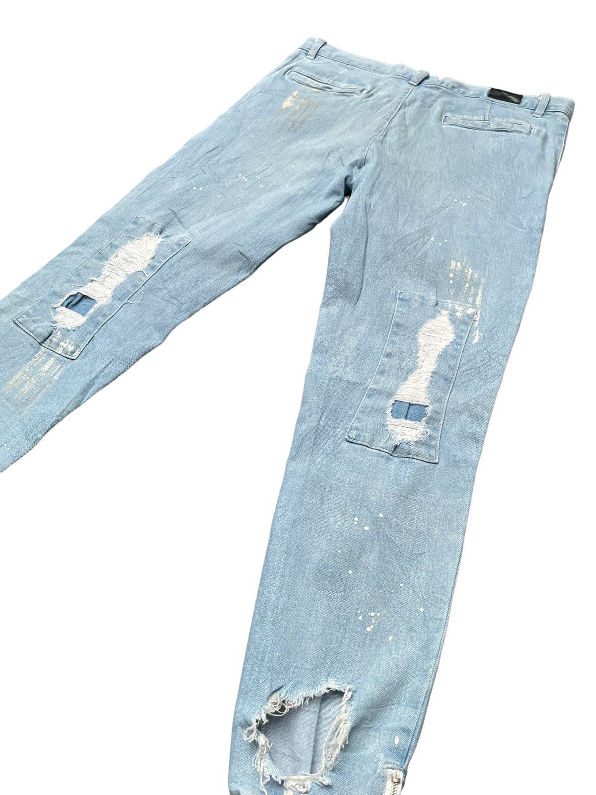 Designer Danke Schon Distresed Denim Size US 33 - 8 Thumbnail