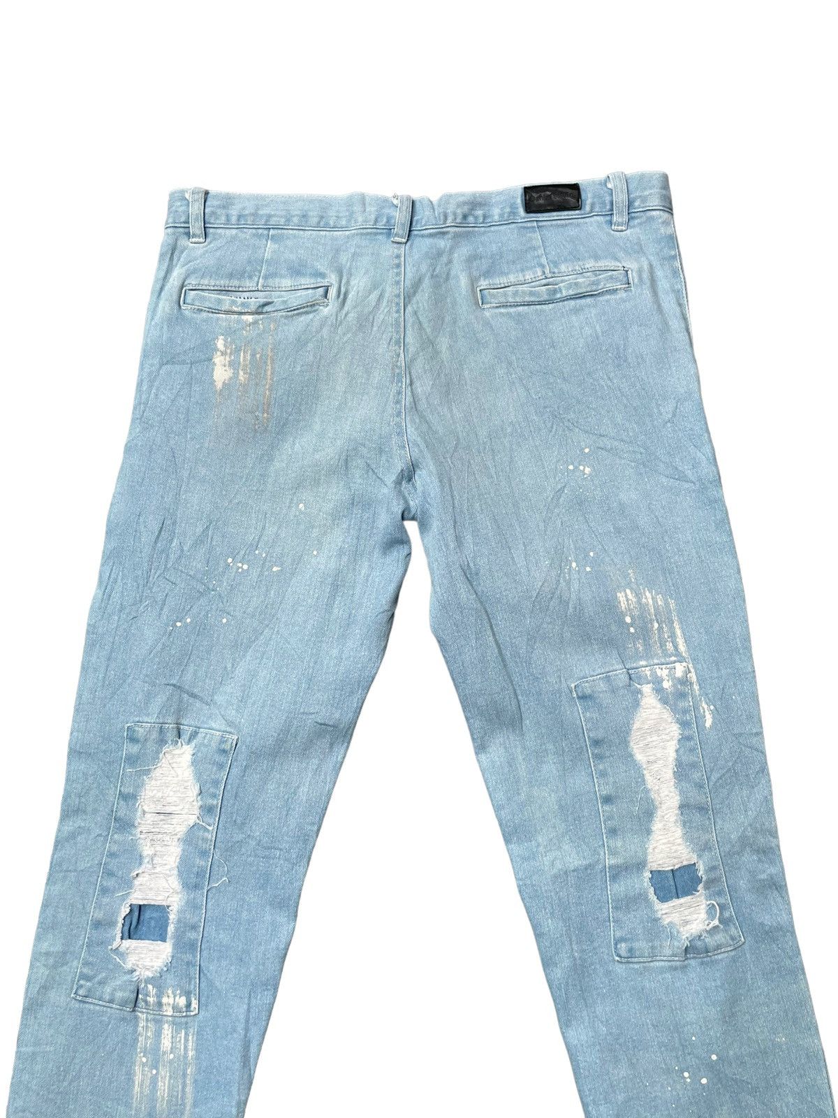Designer Danke Schon Distresed Denim Size US 33 - 9 Thumbnail