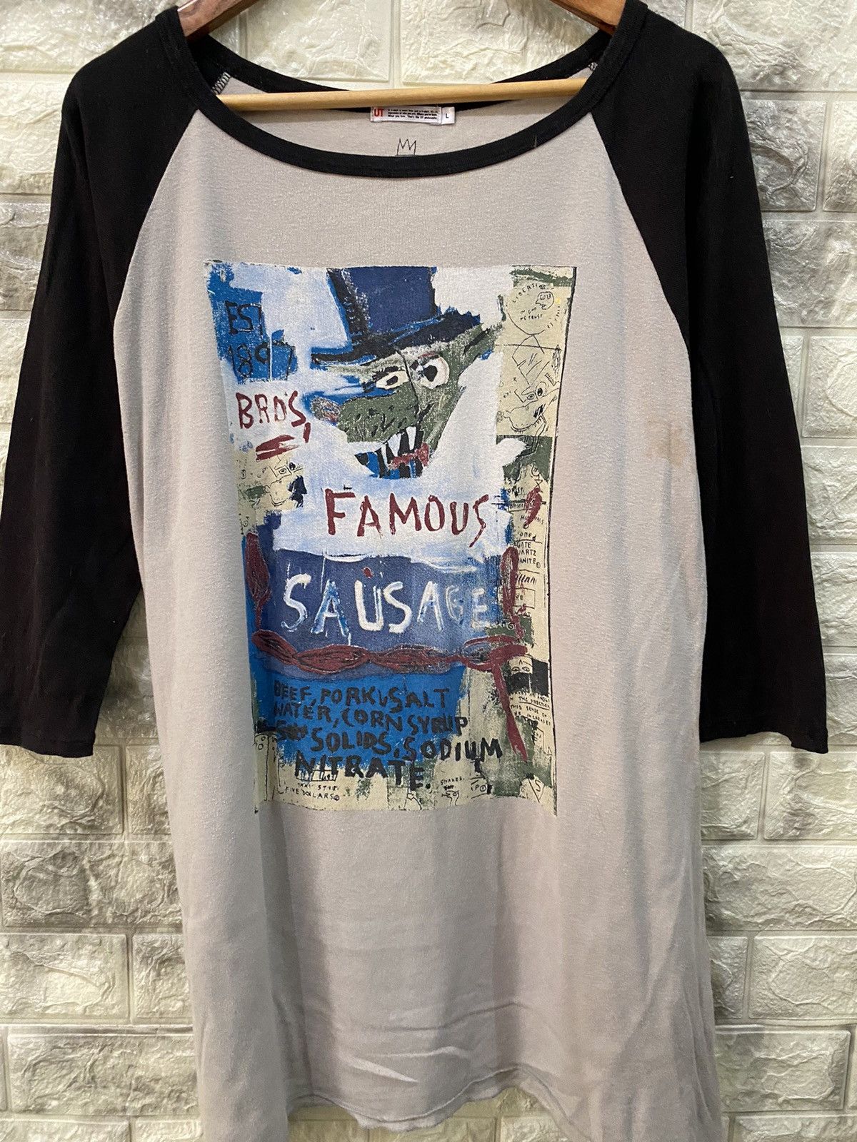 Jean-Michel Basquiat Jeans michel Basquiat Women’s Shirt Size L / US 10 / IT 46 - 2 Thumbnail