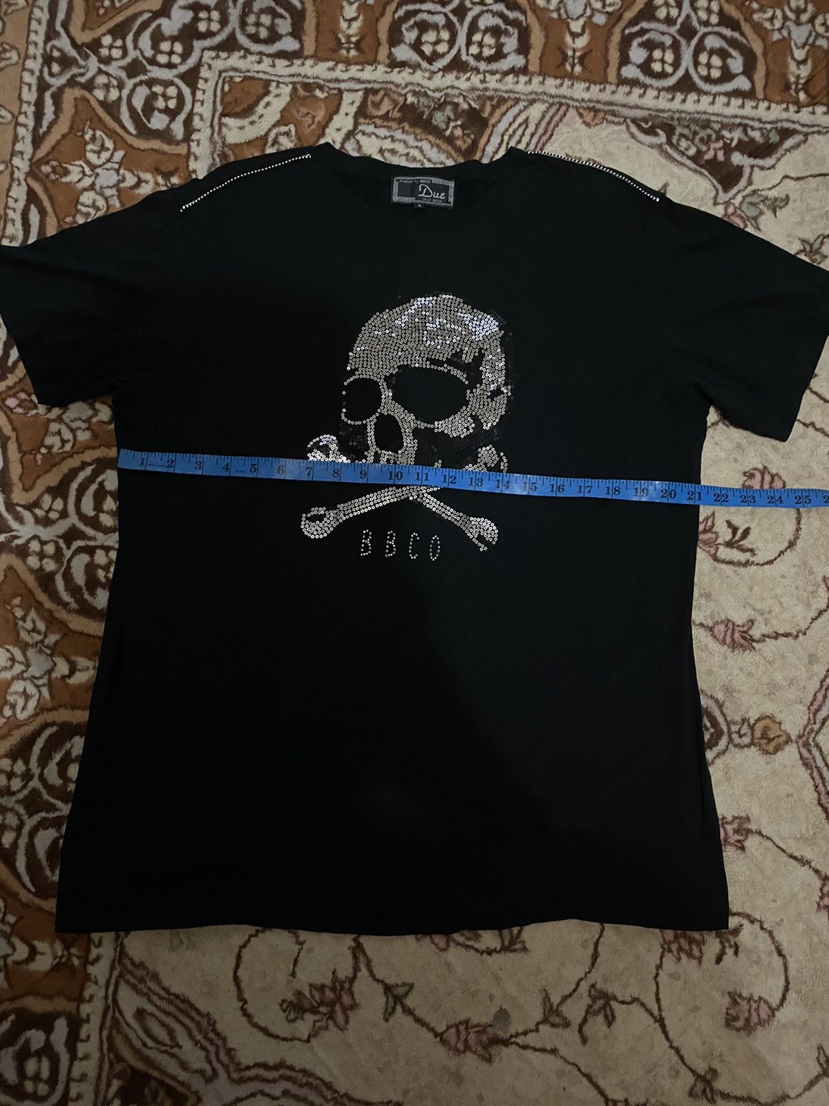 Japanese Brand Vintage BBCO Skull T Shirt Size US L / EU 52-54 / 3 - 9 Thumbnail