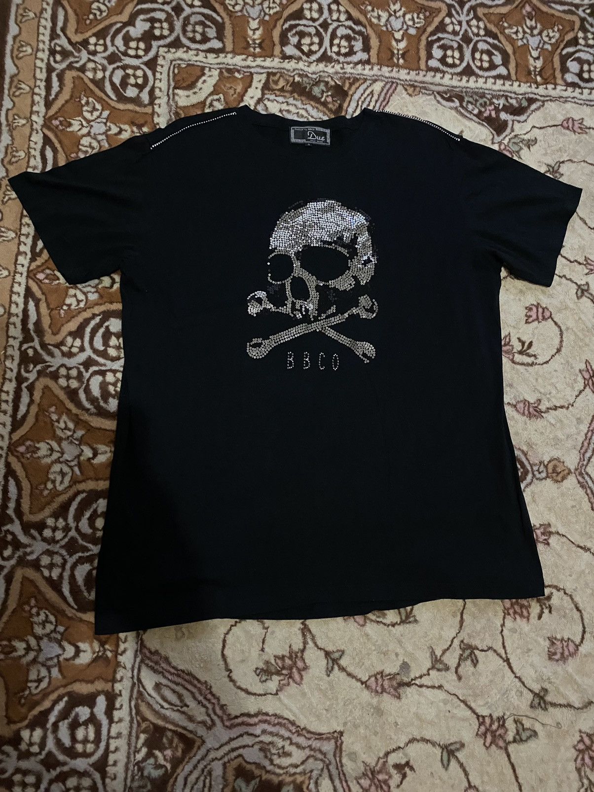 Japanese Brand Vintage BBCO Skull T Shirt Size US L / EU 52-54 / 3 - 1 Thumbnail