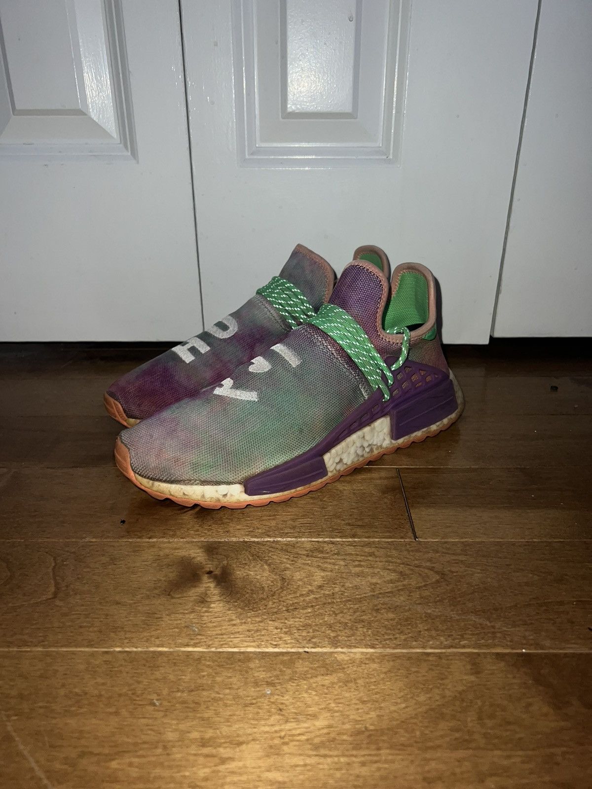 Adidas × Human Made × Pharrell Adidas NMD Human Race Trail x Pharrell Holi Festival 2018 Size US 8 / EU 41 - 1 Thumbnail