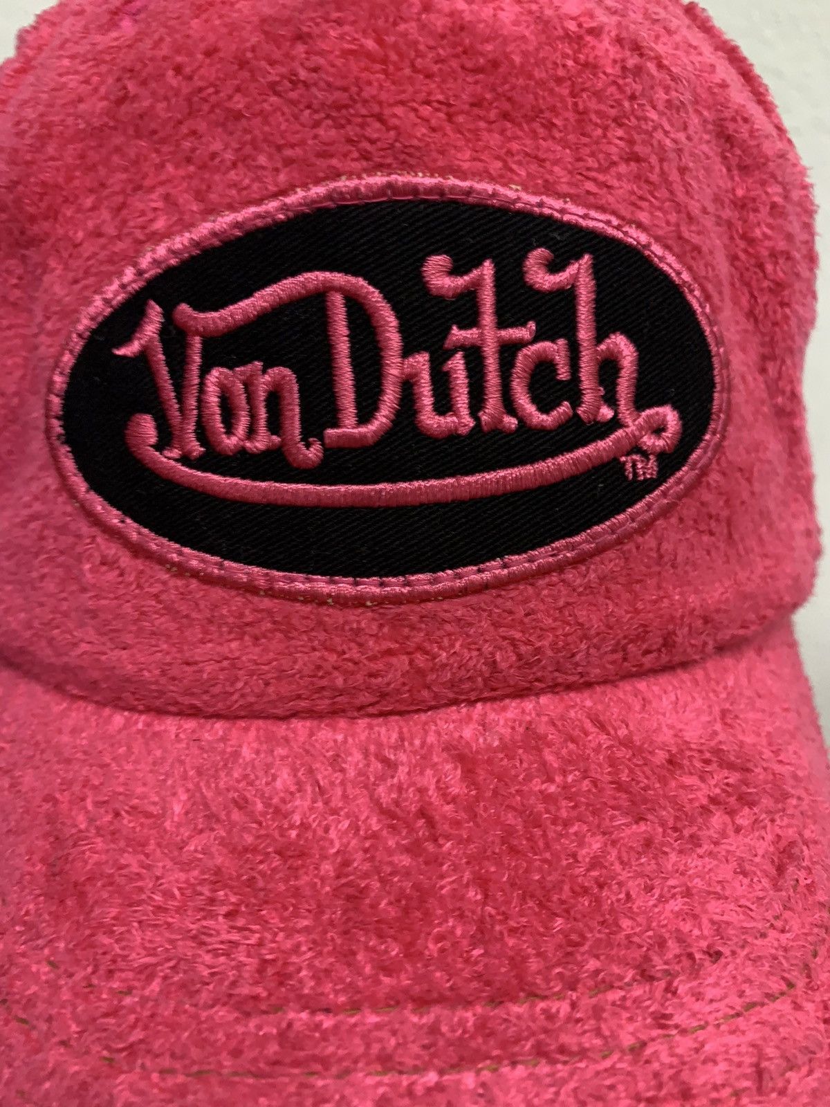 Von Dutch Rare Von Dutch Pink Velvet Trucker Size ONE SIZE - 5 Thumbnail