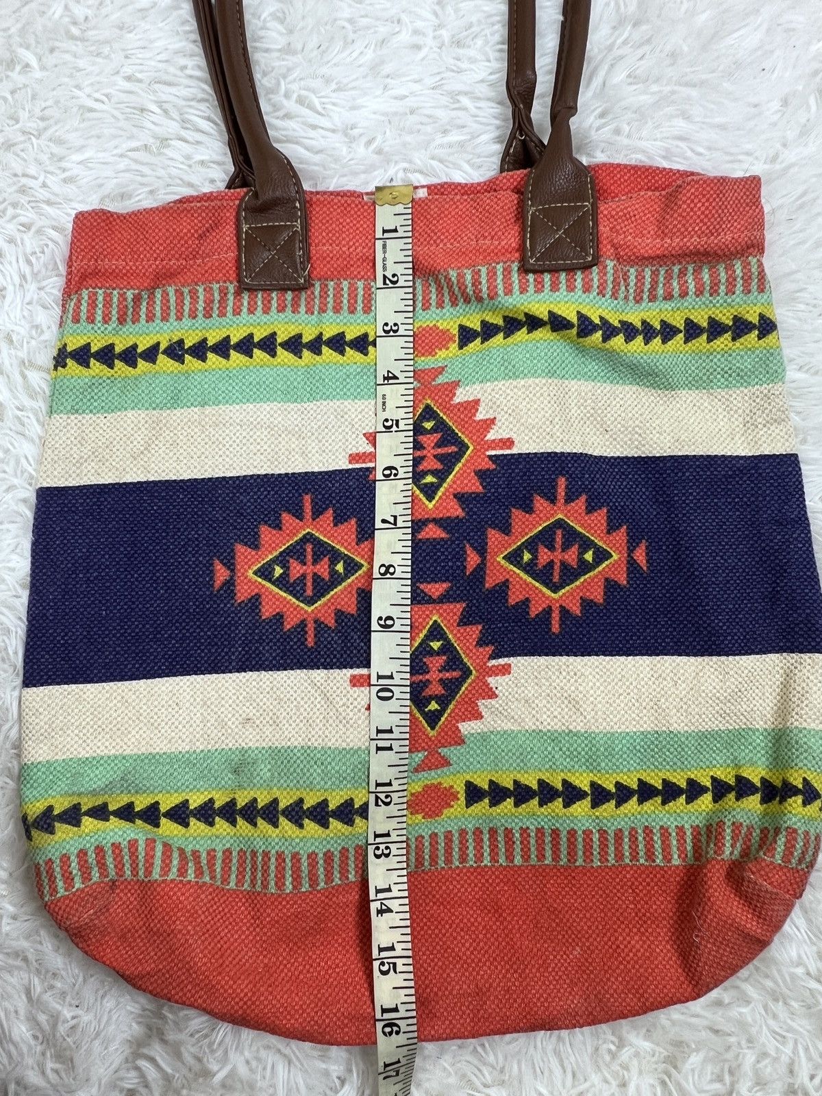 Mossimo Vintage Mossimo Navajo Canas Tote Bag Size ONE SIZE - 6 Thumbnail