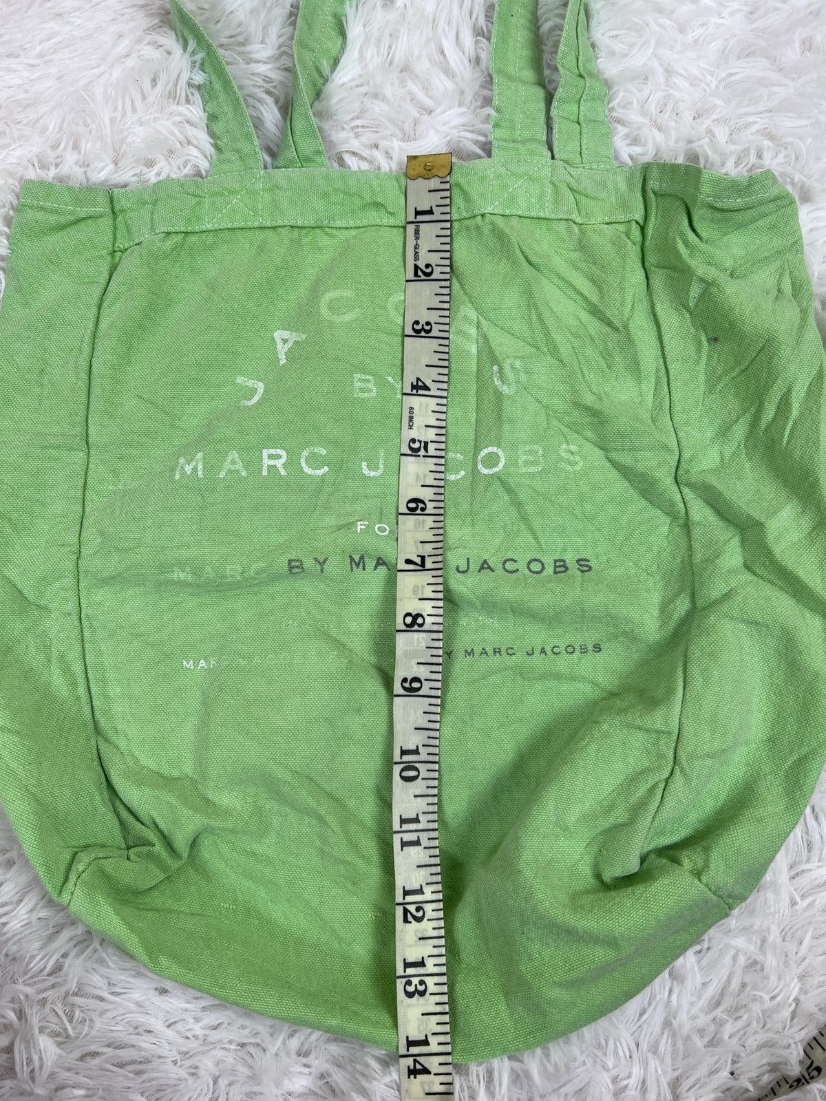Marc Jacobs Jacobs By Marc Jacobs Green Canvas Totebag Size ONE SIZE - 5 Thumbnail